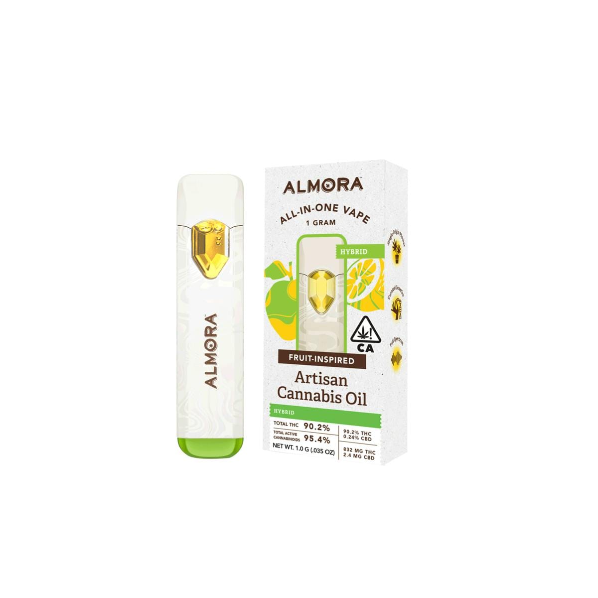 Apple mac Fruit Live Resin AIO - 1g - Almora -  - $38 - Concentrates
