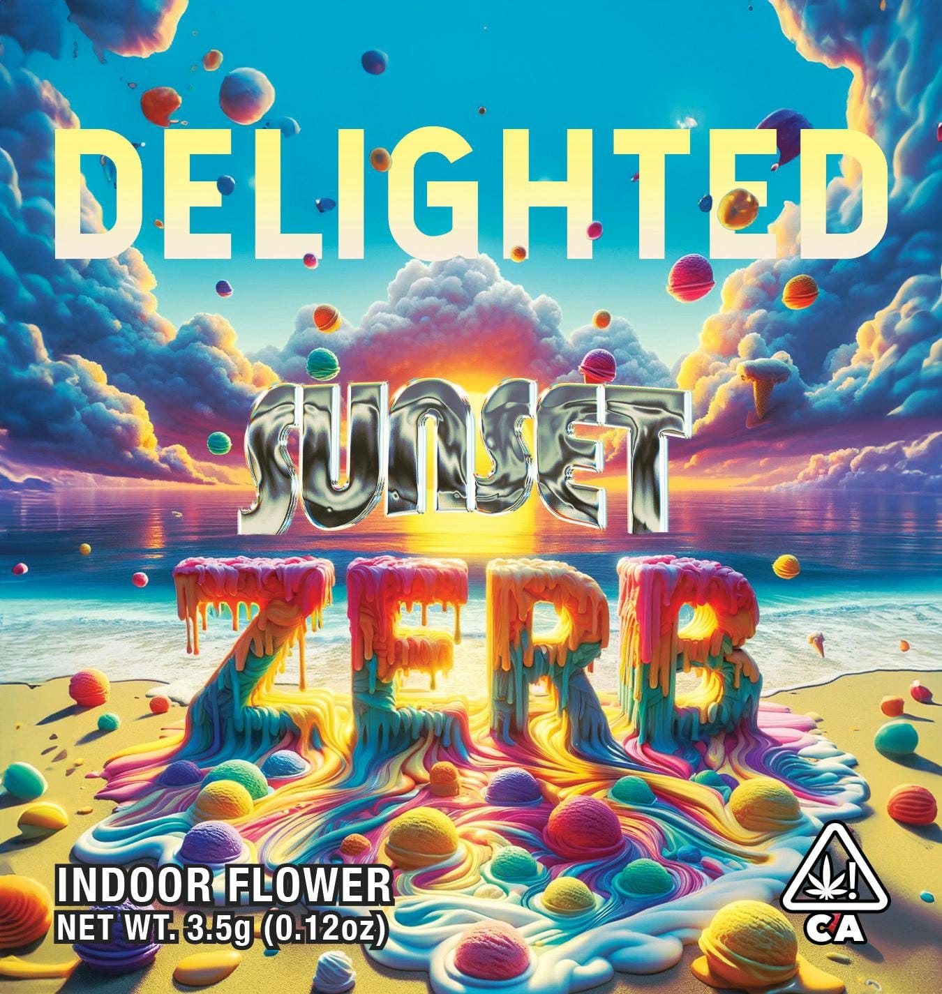 SUNSET ZERB 3.5G - DELIGHTED -  - $25.80 - Flower