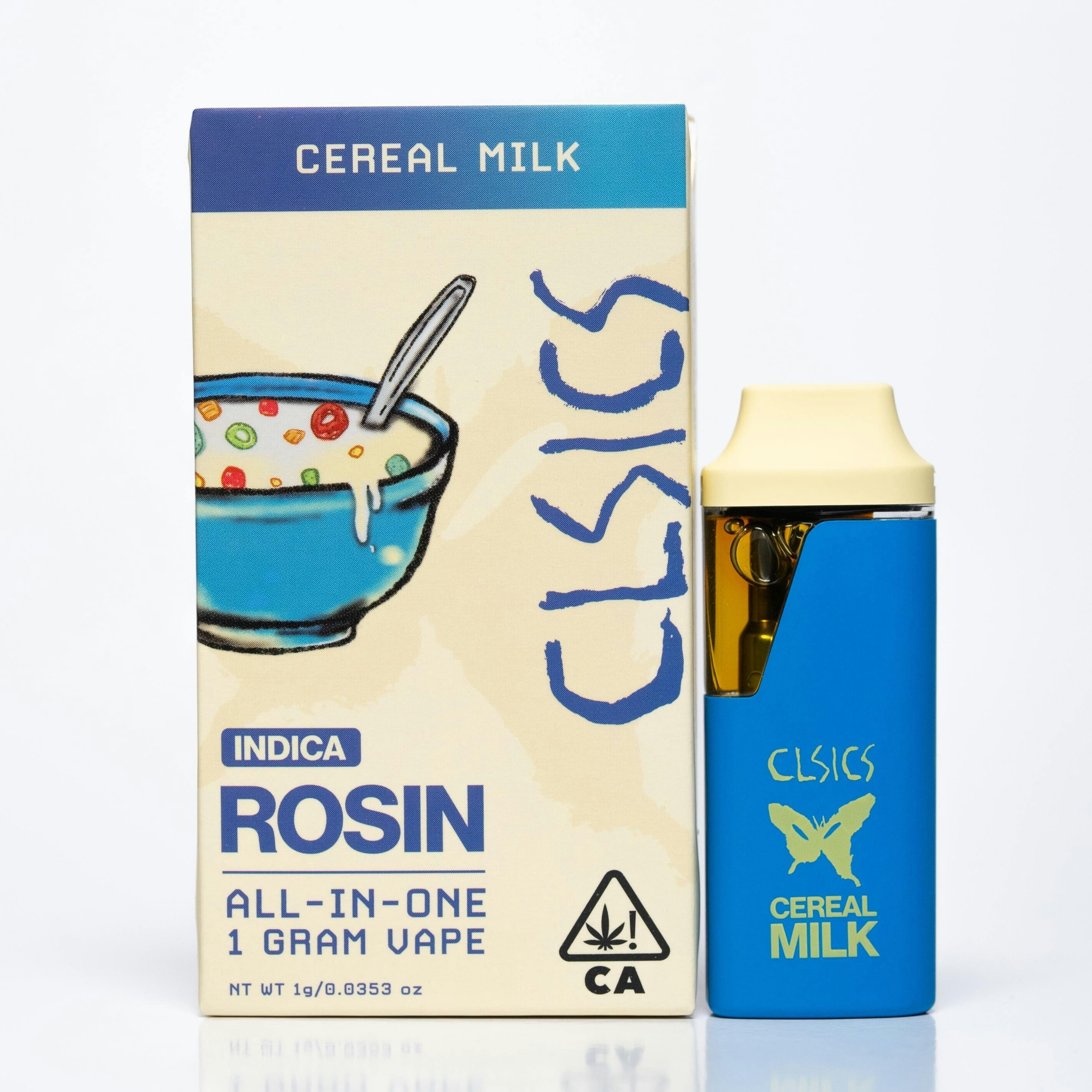 Cereal Milk - Live Rosin - Disposable - CLSICS - One Gram - $43.99 - Disposable Vape (All-In-One, Battery Built-In)