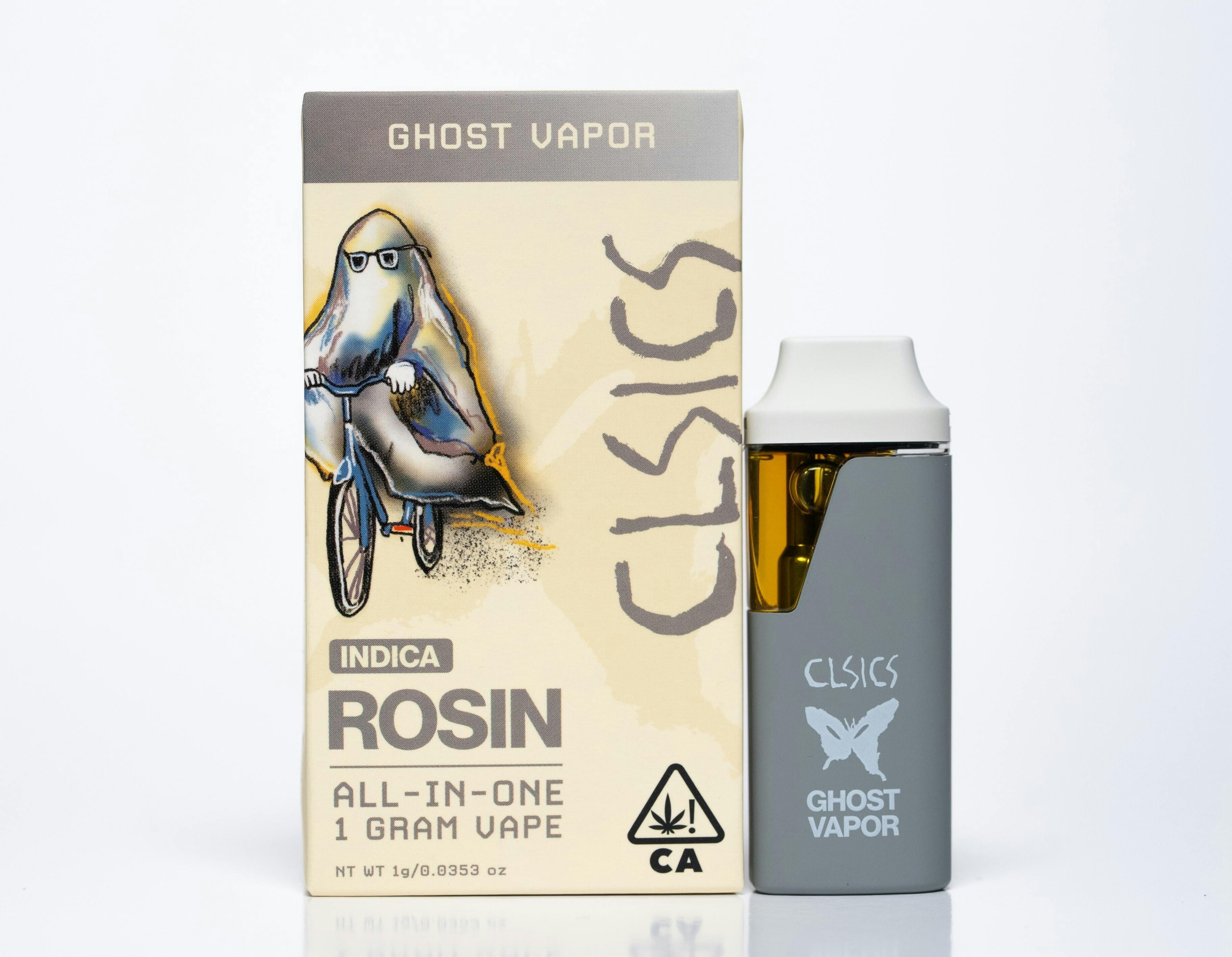 Ghost Vapor - LIVE ROSIN ALL IN ONE VAPE 1g - CLSICS Rosin & Rosin Infused Pre Rolls -  - $39.61 - Vapes