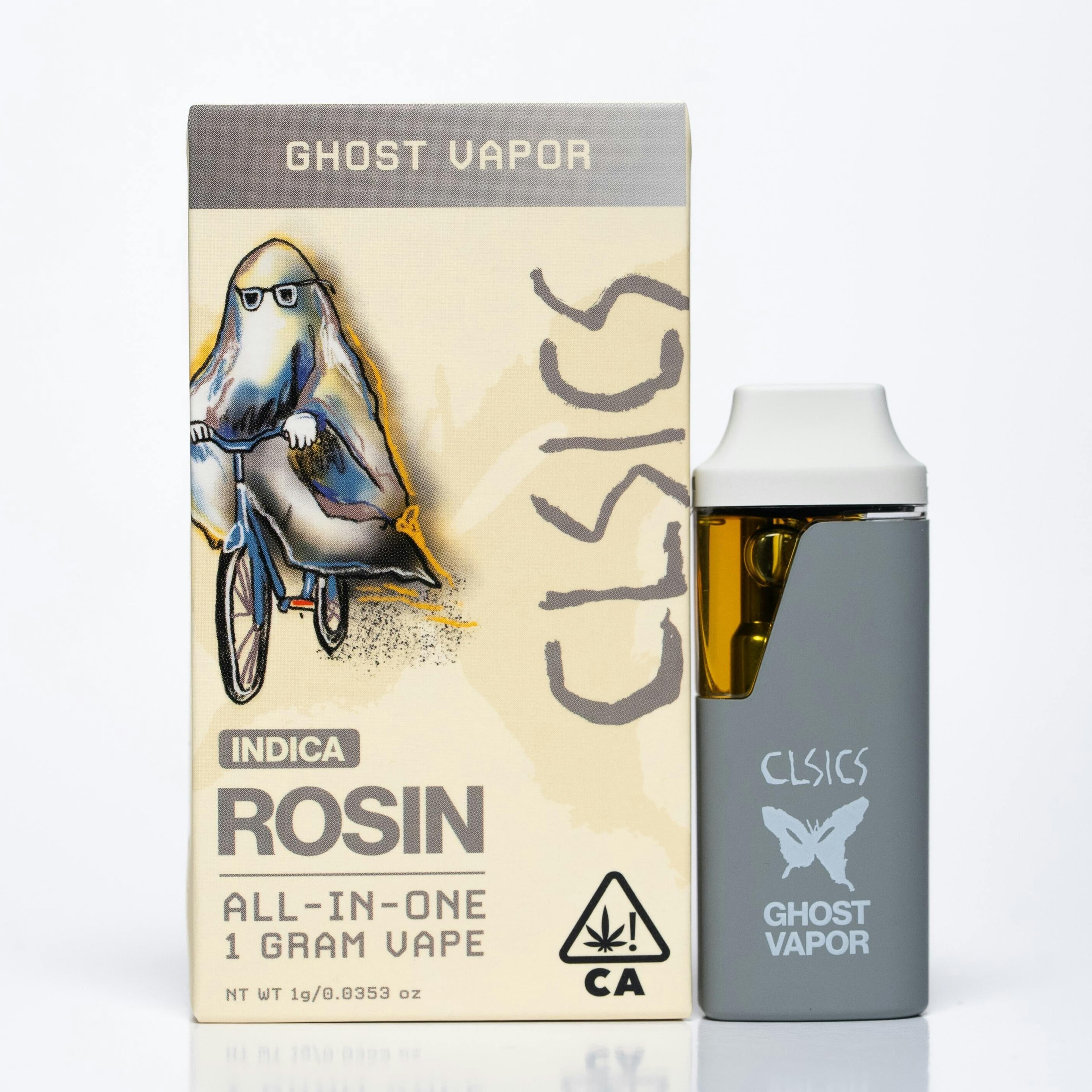 Ghost Vapor - LIVE ROSIN ALL IN ONE VAPE 1g - CLSICS Rosin & Rosin Infused Pre Rolls - - $39.61 - Vapes