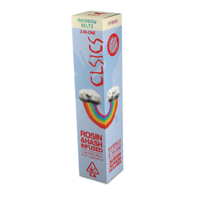 Rainbow Beltz | 1.2g Rosin Infused Pre-roll