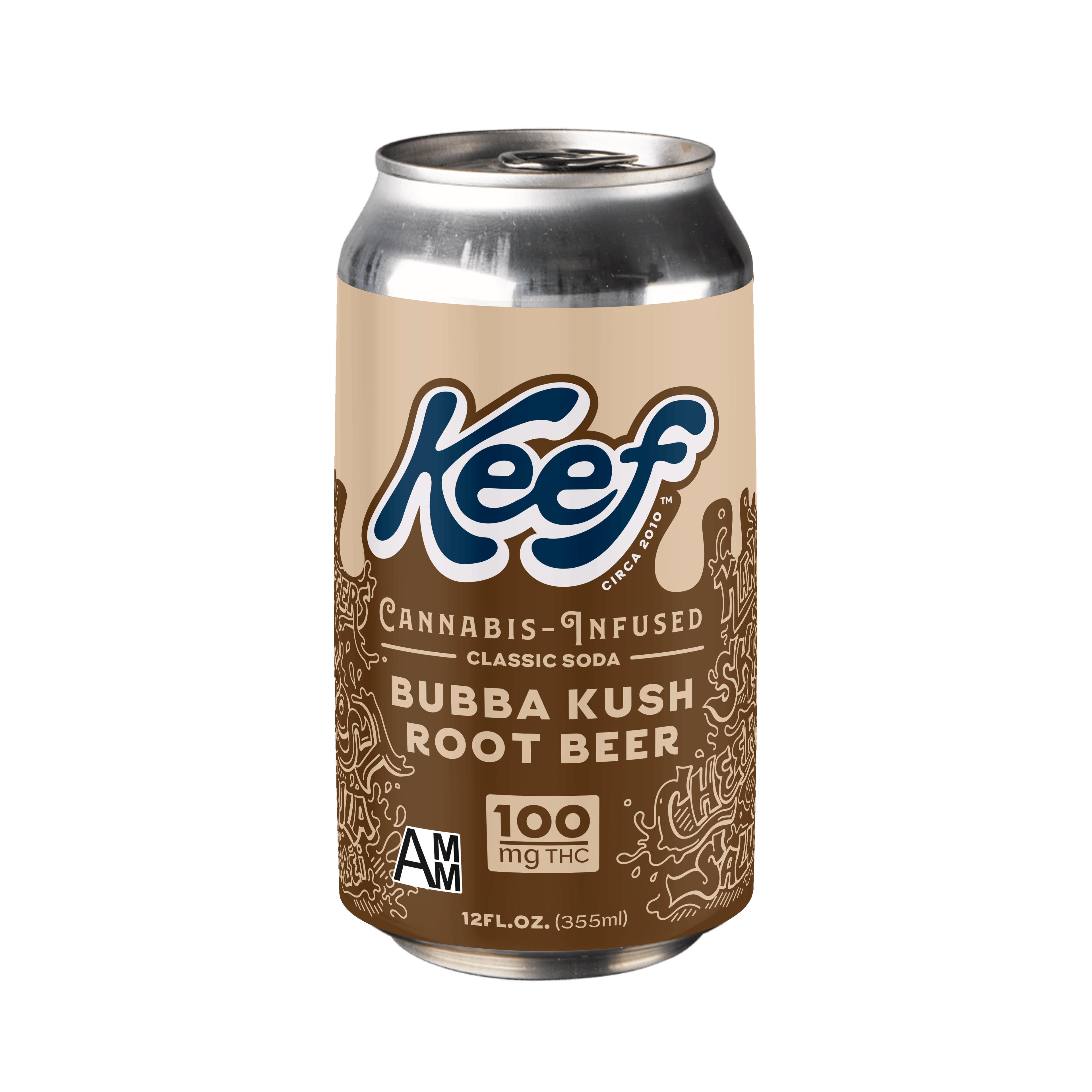 Bubba Kush Root Beer - 100mg MED - Keef Brands - - $7.93 - Drinks
