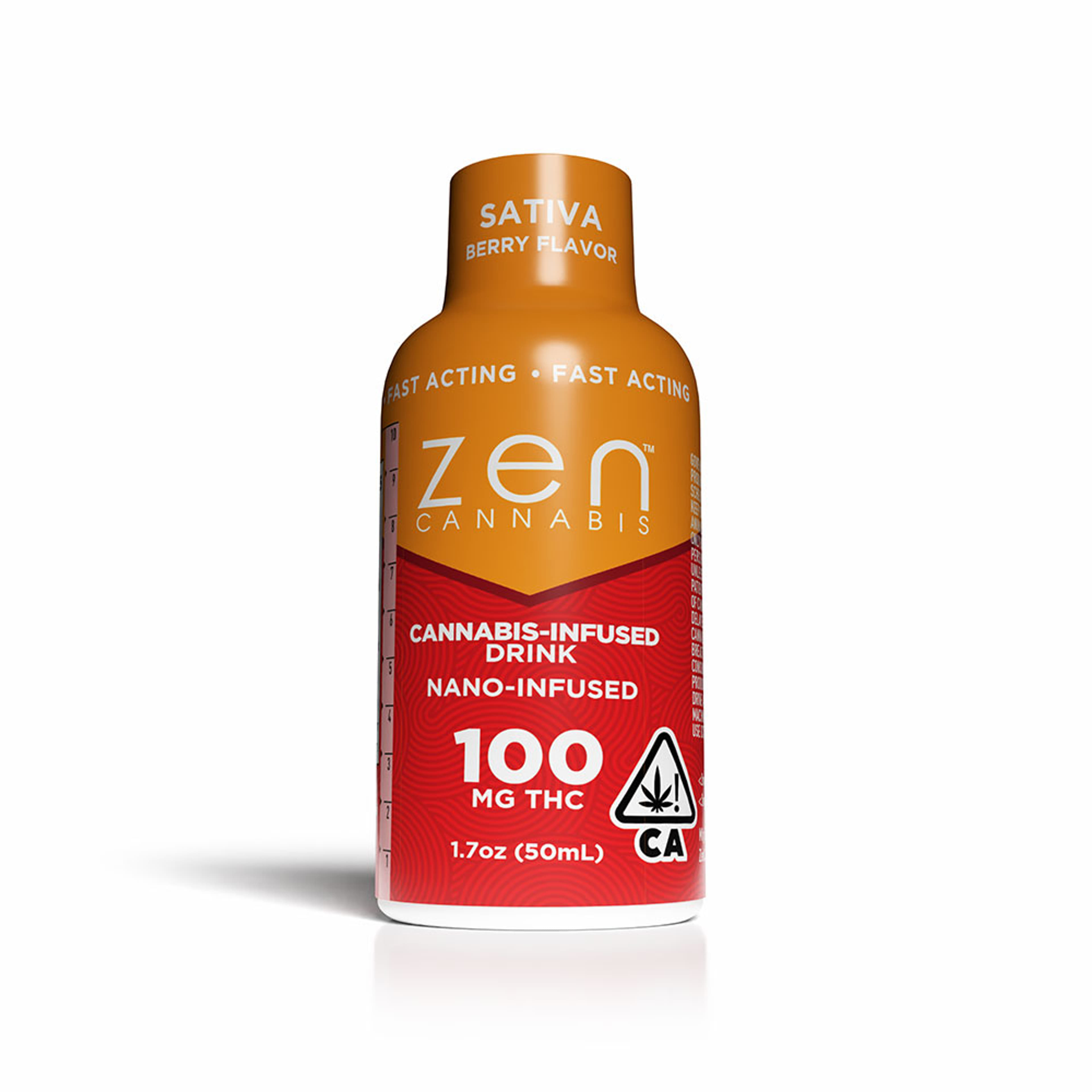 Berry Sativa Shot (100MG) - Zen - - $10 - Beverage