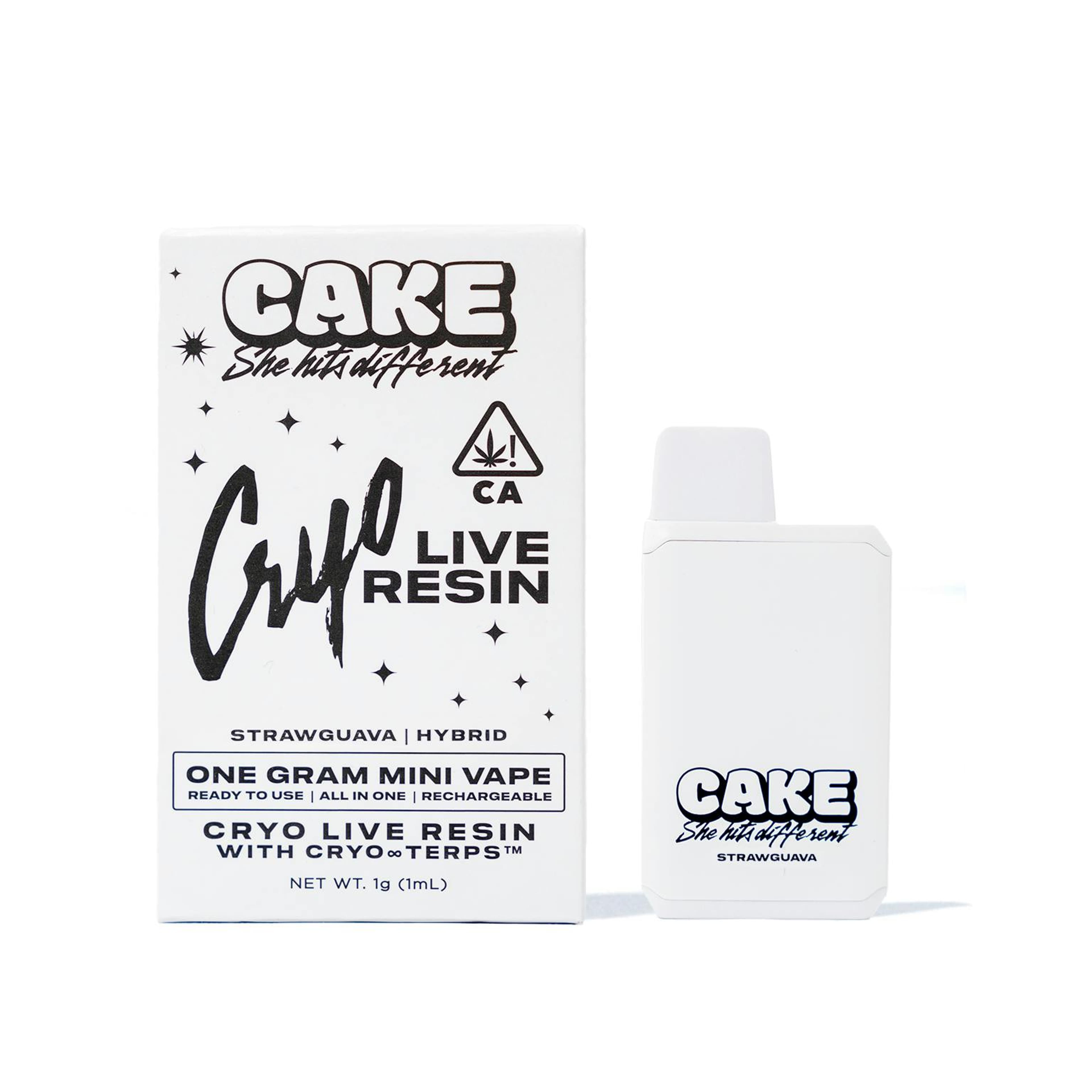 Strawguava - 1G Live Resin All-In-One *B2G1 EVERYDAY* *SPECIAL PRICING* - Cake - Strawguava LR AiO (H) - $34 - Cartridges