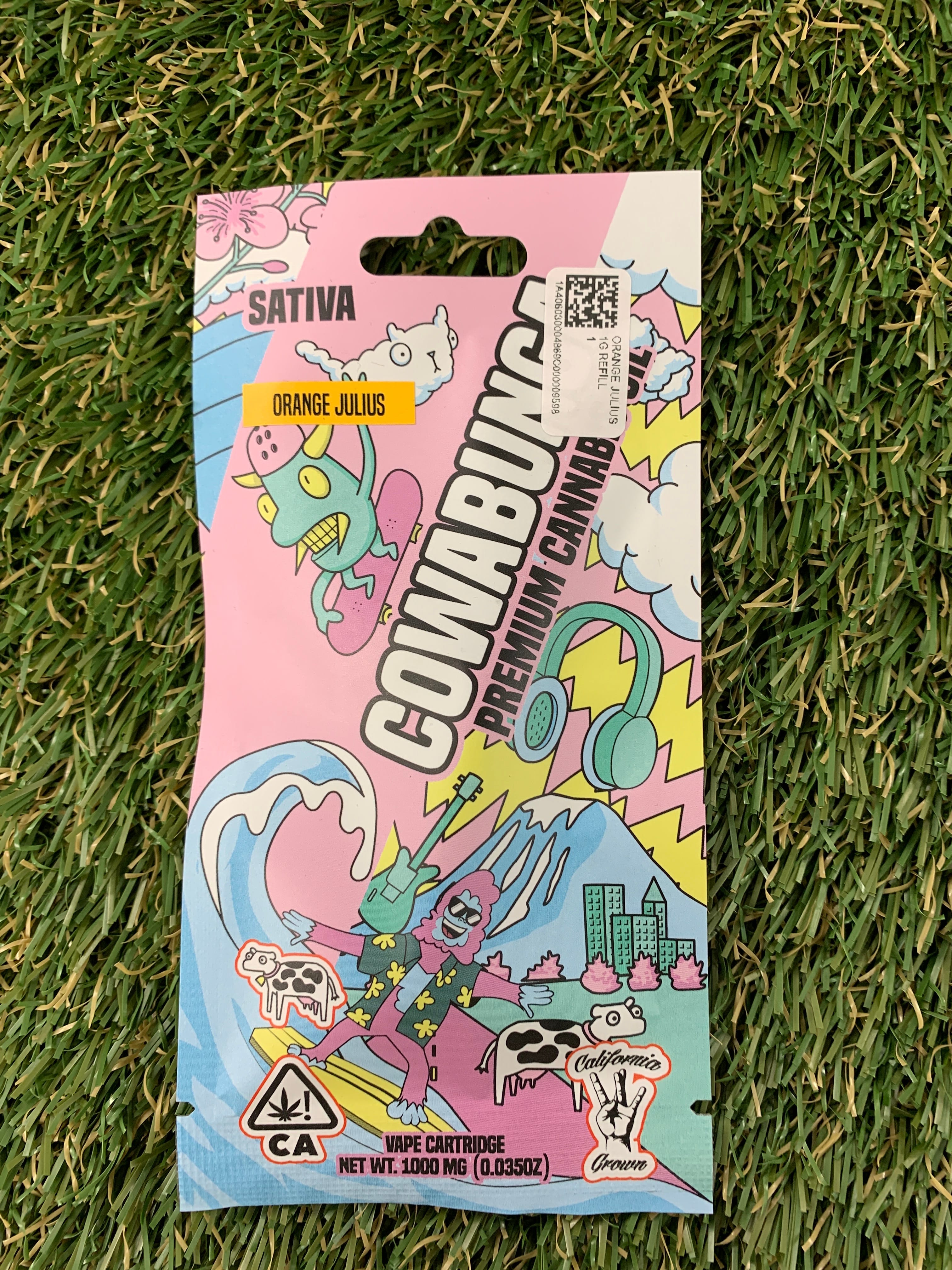 ORANGE JULIUS 1G REFILL - COWABUNGA -  - $12.90 - Vape Cartridge