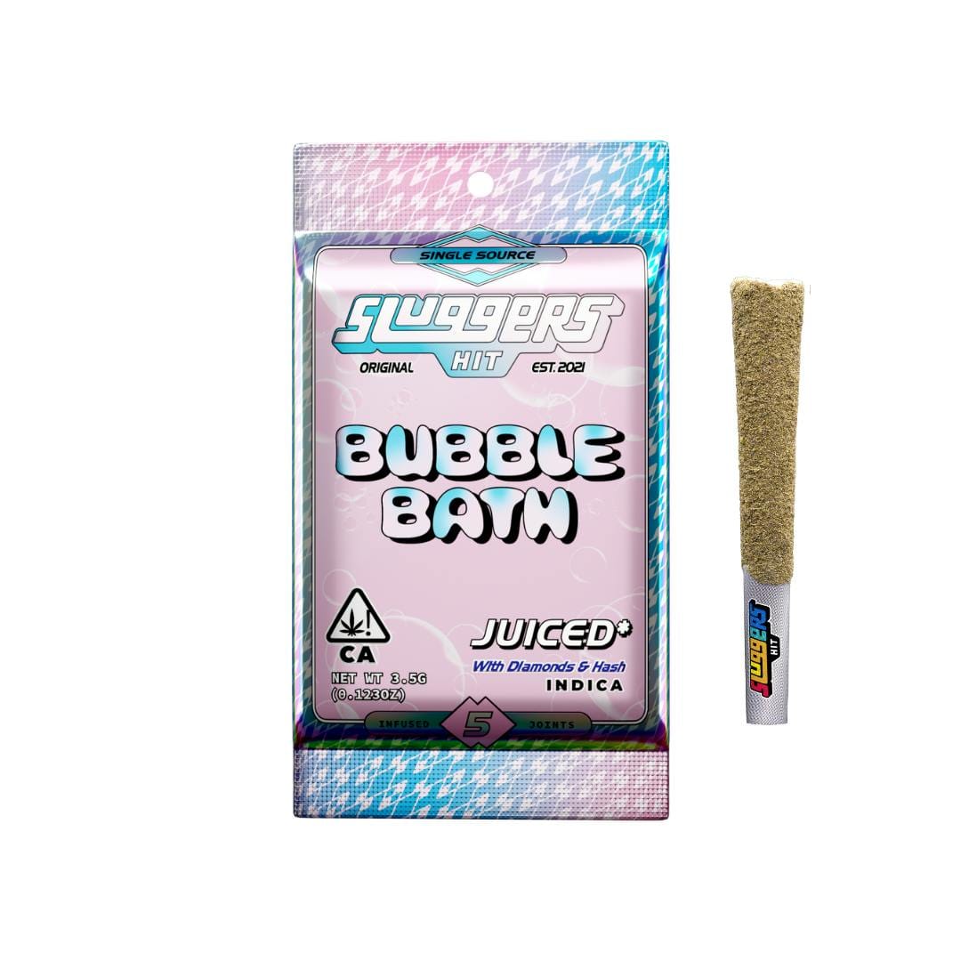 Sluggers Hit: Mini Blunts Bubble Bath