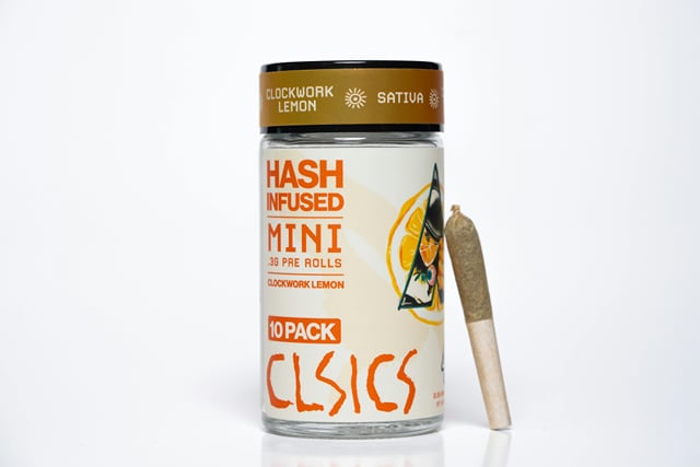 CLSICS Hash 10PK Preroll - Clockwork Lemon