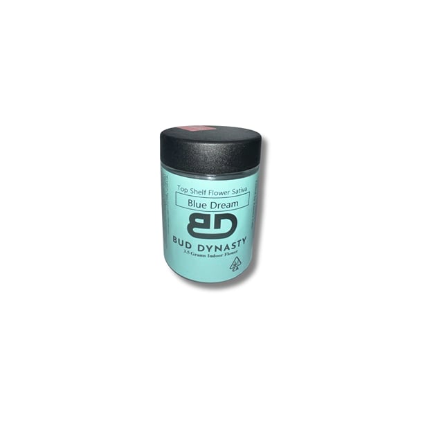 Bud Dynasty- 3.5g Top Shelf Flower -Blue Dream