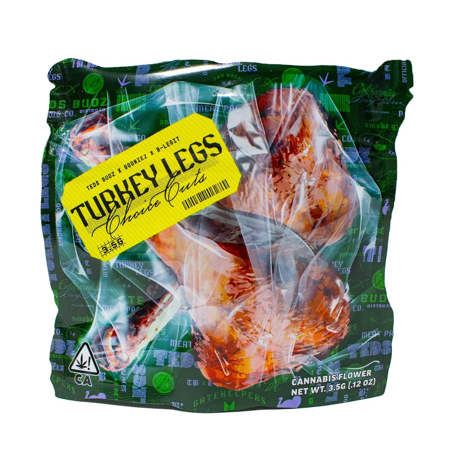 Turkey Legs 33% - 3.5G *SPECIAL PRICING* - Teds Budz - Eighth - $55 - Flower