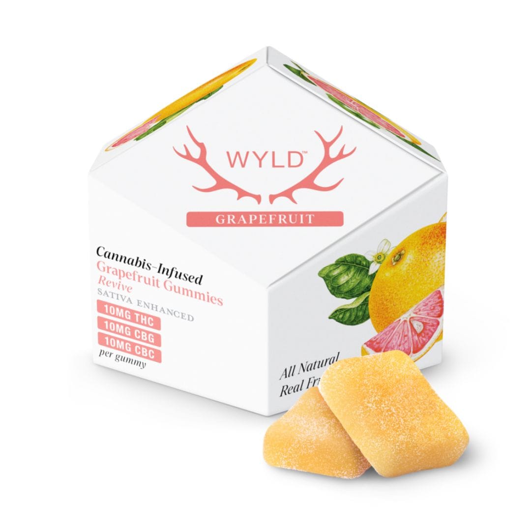 Grapefruit 1:1:1 Gummies 100mg - Wyld -  - $22.24 - Edible