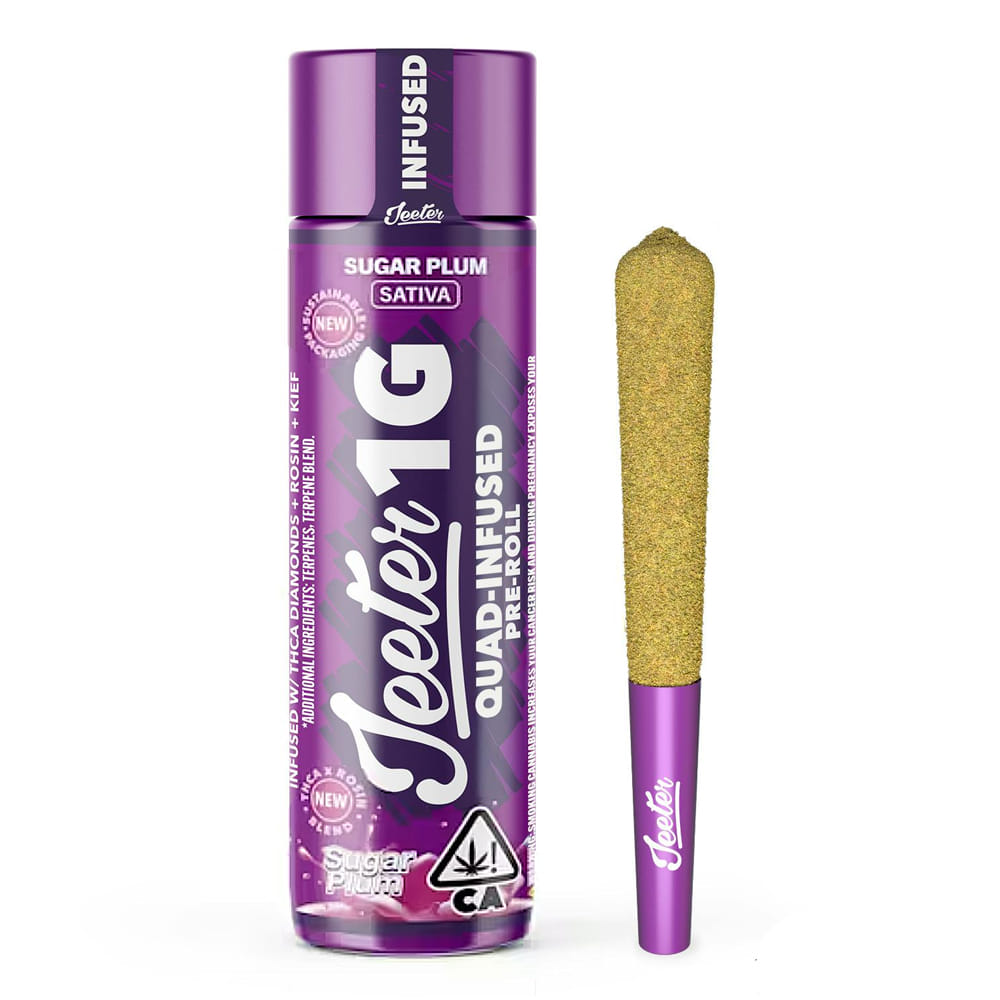 Sugar Plum (S) Infused 1g *SPECIAL PRICING* - Jeeter - Sugar Plum (S) - $14 - Prerolls