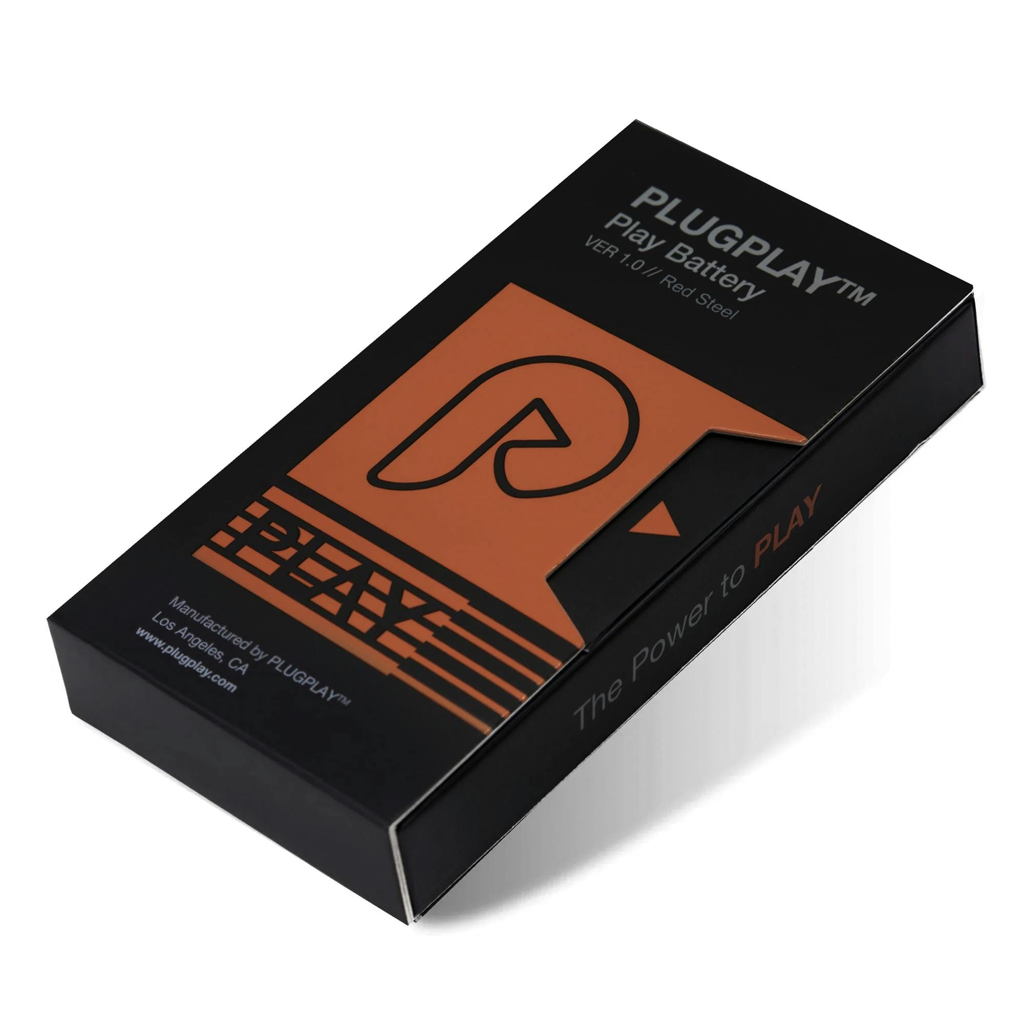 PlugPlay Battery - Red Steel - PlugPlay - PlugPlay Battery - Red Steel - $20 - Accessories