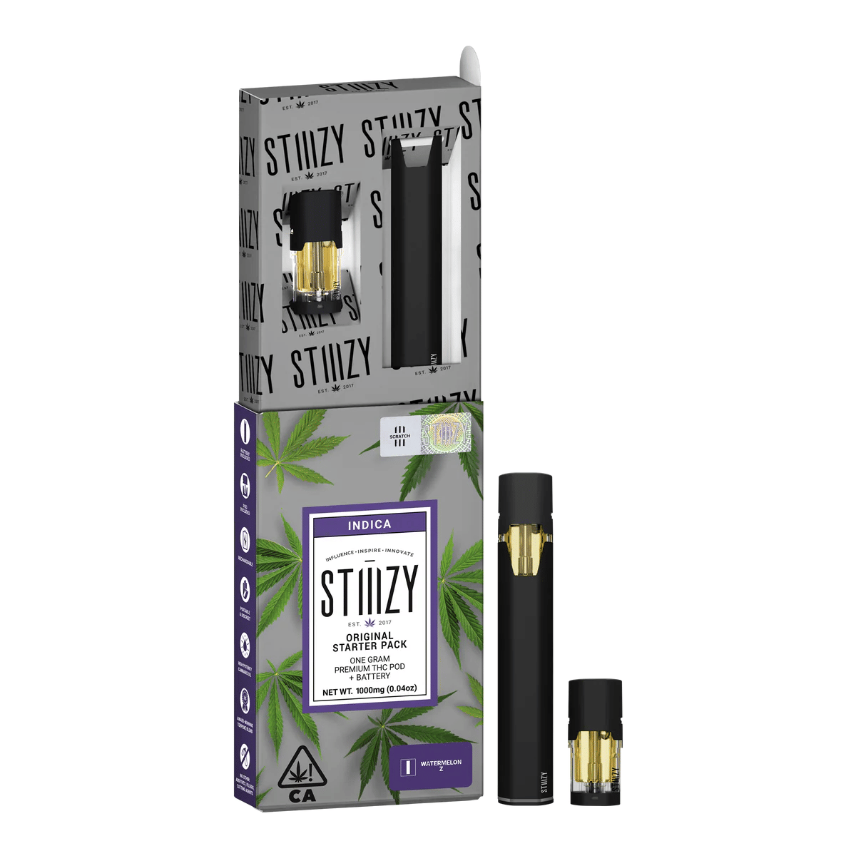 Watermelon Z Starter Pack 1g - STIIIZY -  - $31.25 - Disposable Vapes