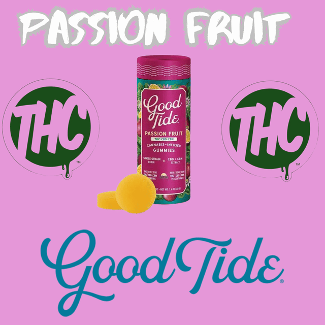 Passion Fruit Gummies - THC:CBD:CBN - 1:1:1