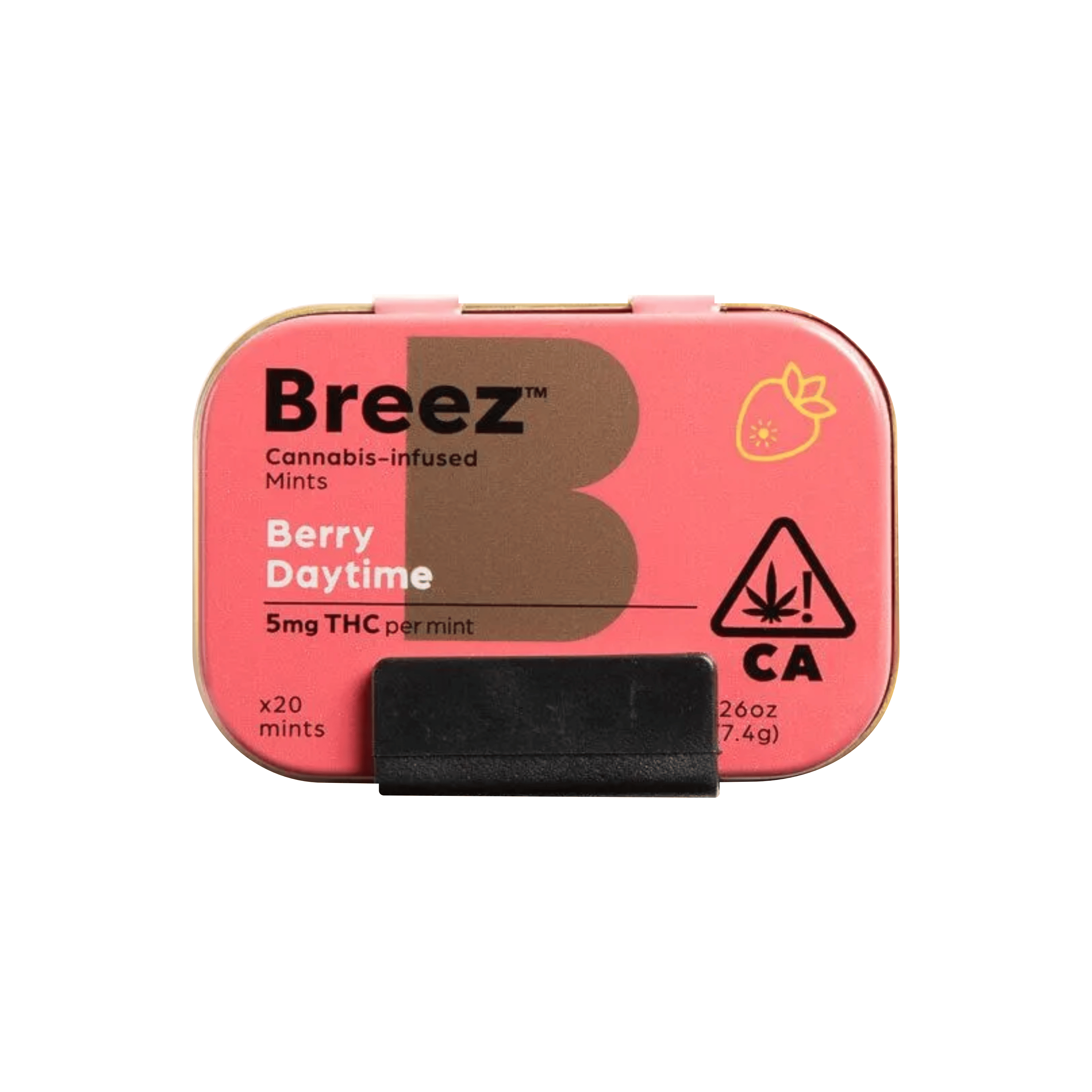 Berry Daytime Mints -100mg - Breez -  - $20 - Edibles