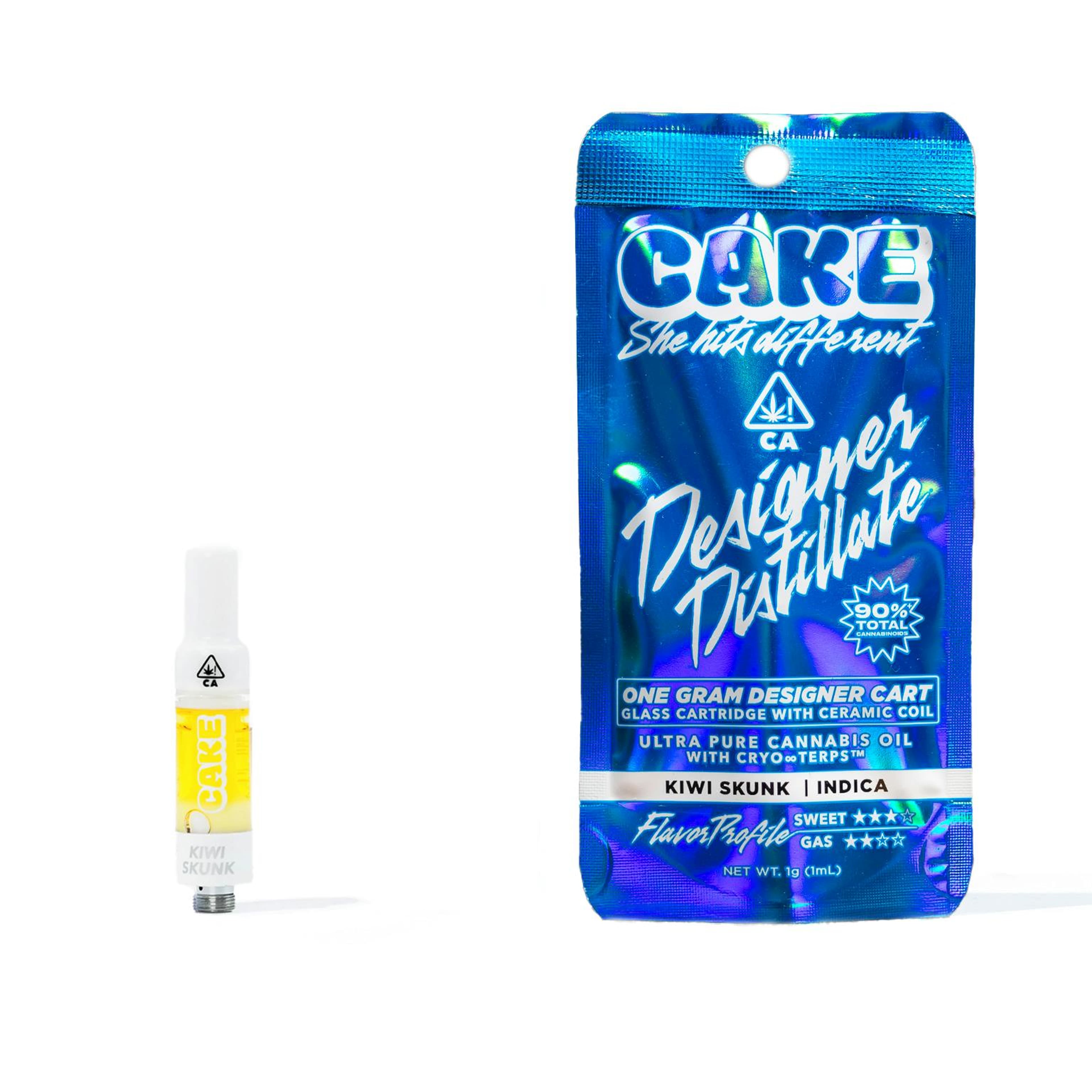 Kiwi Skunk - 1g - Indica- Cartridge - CAKE she hits different - Kiwi Skunk - 1g - Indica- Cartridge - $25 - Cartridges