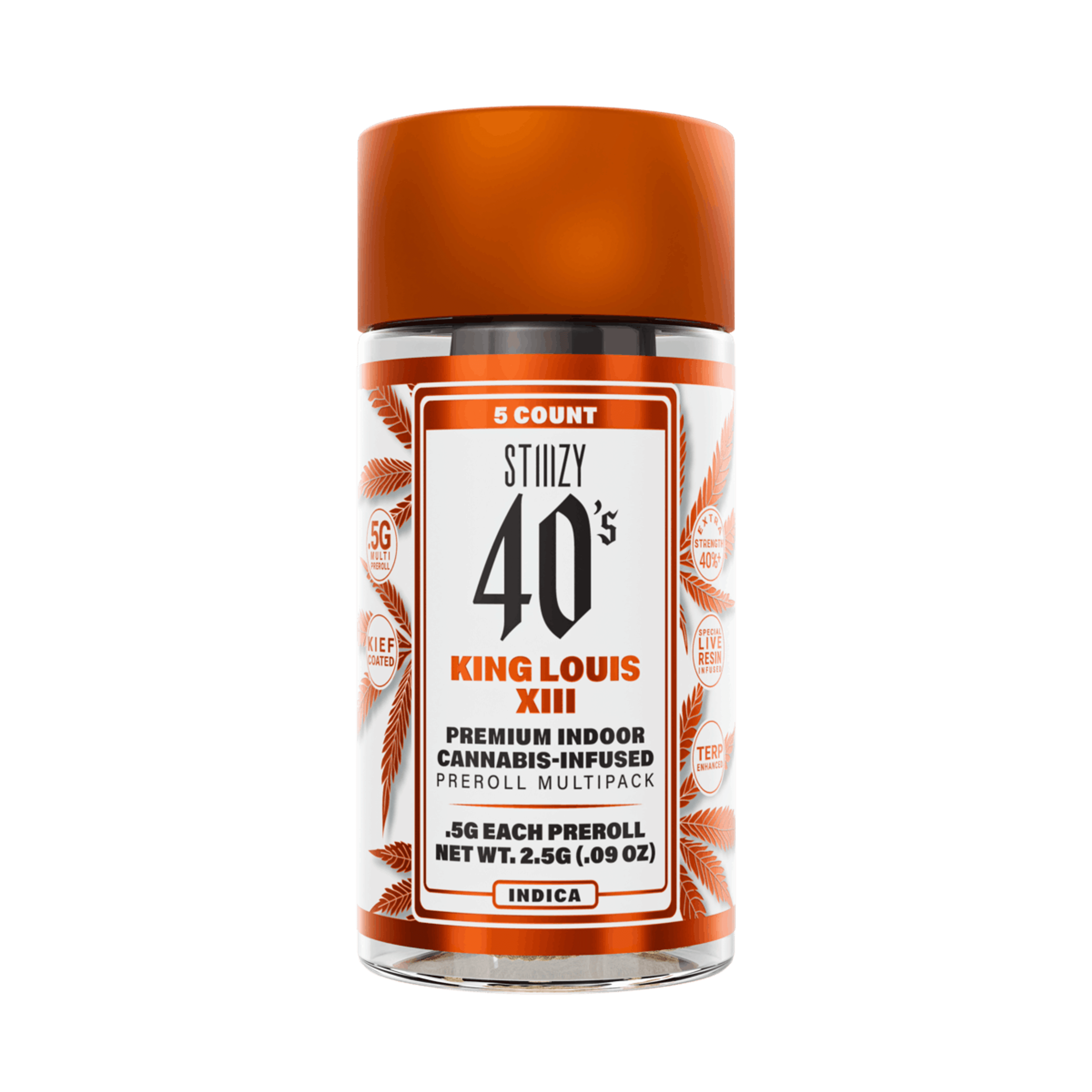 King Louis XIII 40s 5pk Pre-Rolls - Stiiizy - null - $28 - Pre-Rolls