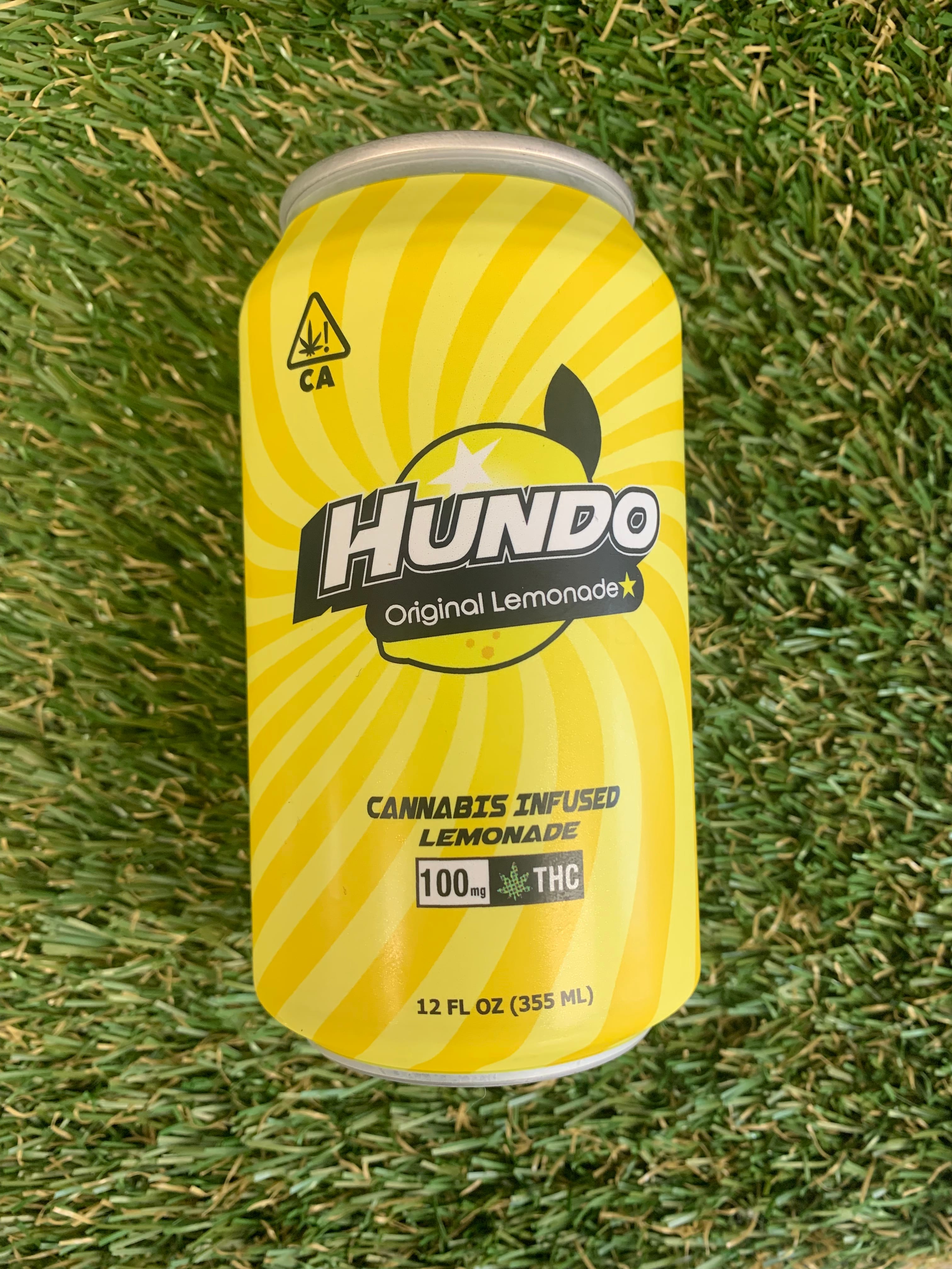 LEMONADE 100MG DRINK - HUNDO -  - $8.60 - Edible (volume - each)