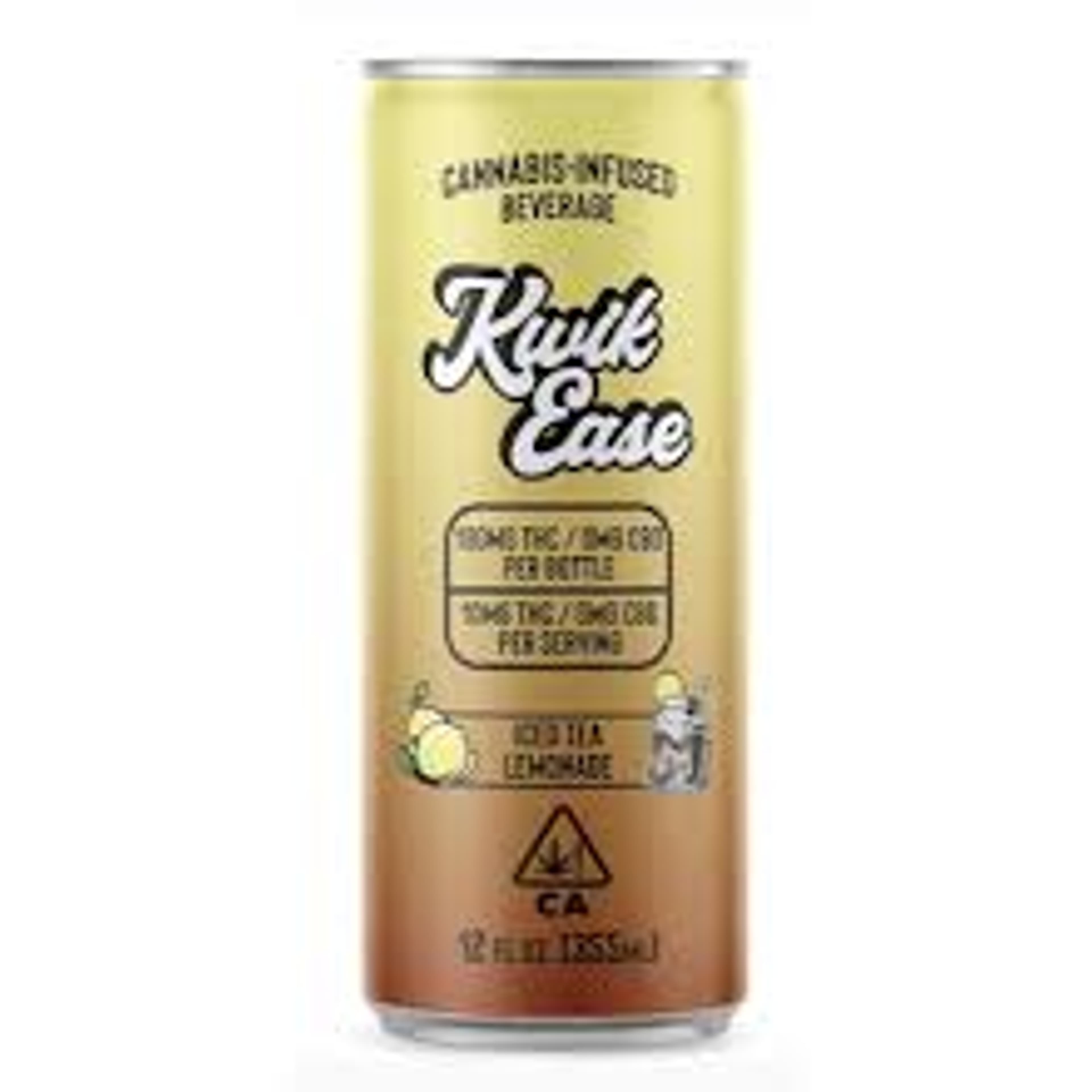 Iced Tea Lemonade Kwik Ease (100Mg) - Manzanita Naturals - - $15 - Beverage