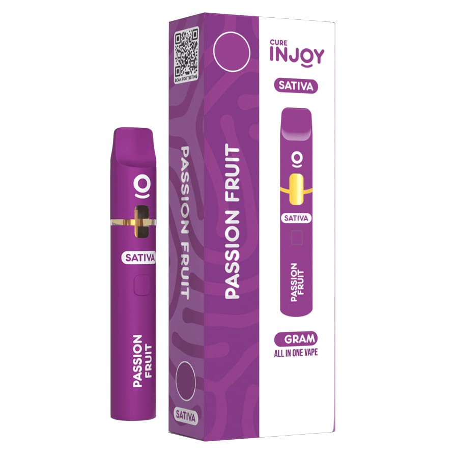 Passion Fruit (S) AIO Regular 1g - Cure Injoy - Passion Fruit (S) - $22 - Cartridges