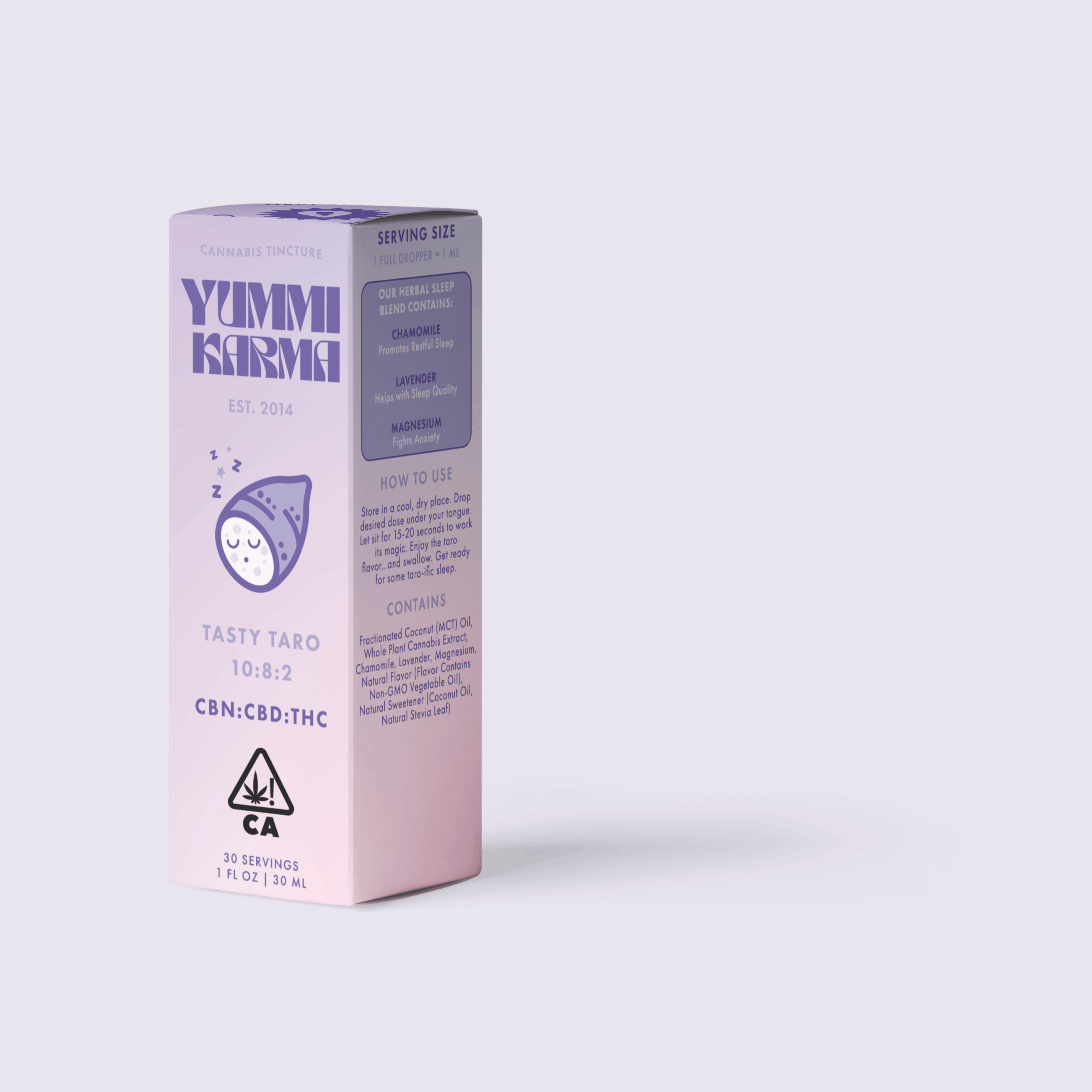 Higher Logic LLC (Yummi Karma) — Tasty Taro Tincture Drops
