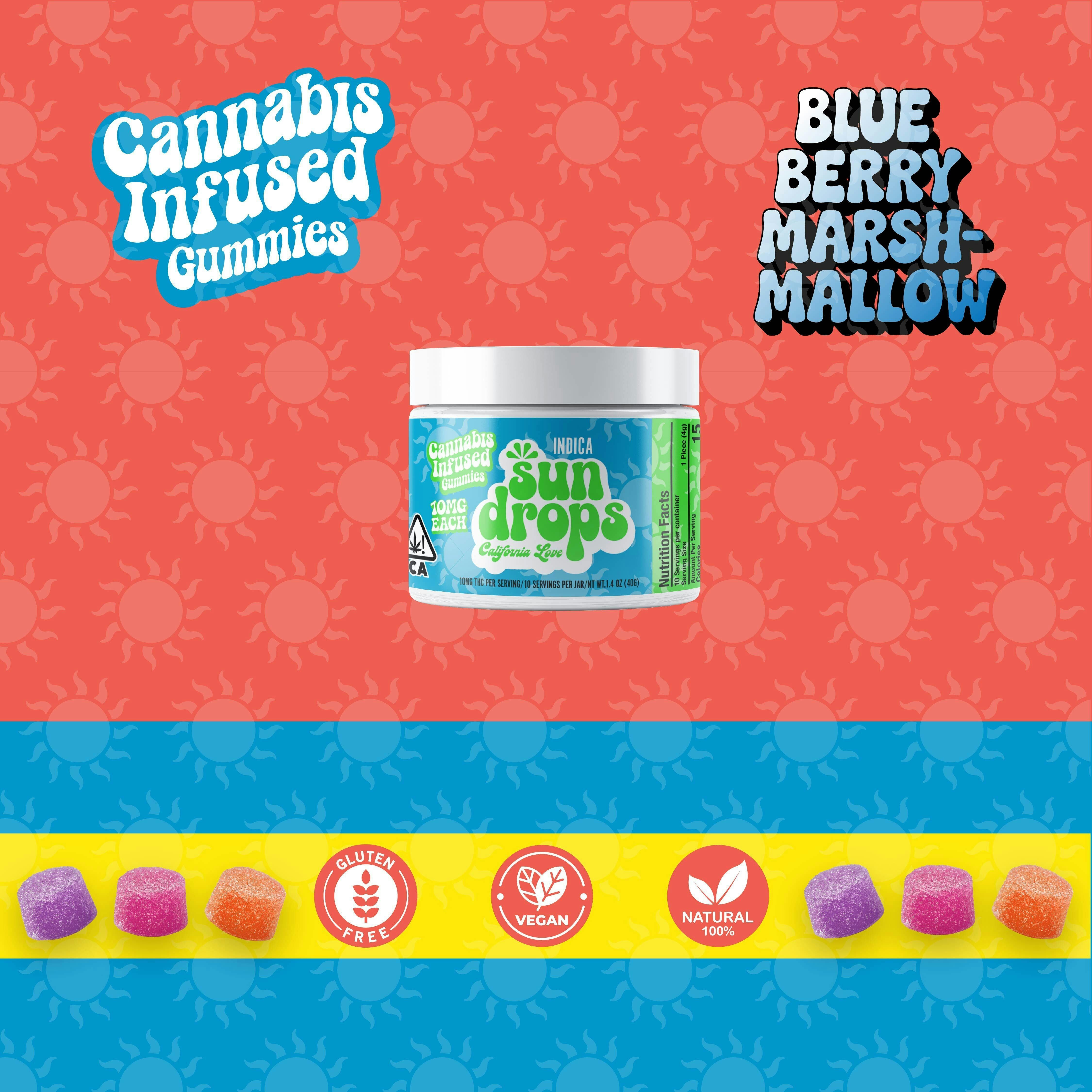 CALIFORNIA LOVE: Blueberry Marshmallow