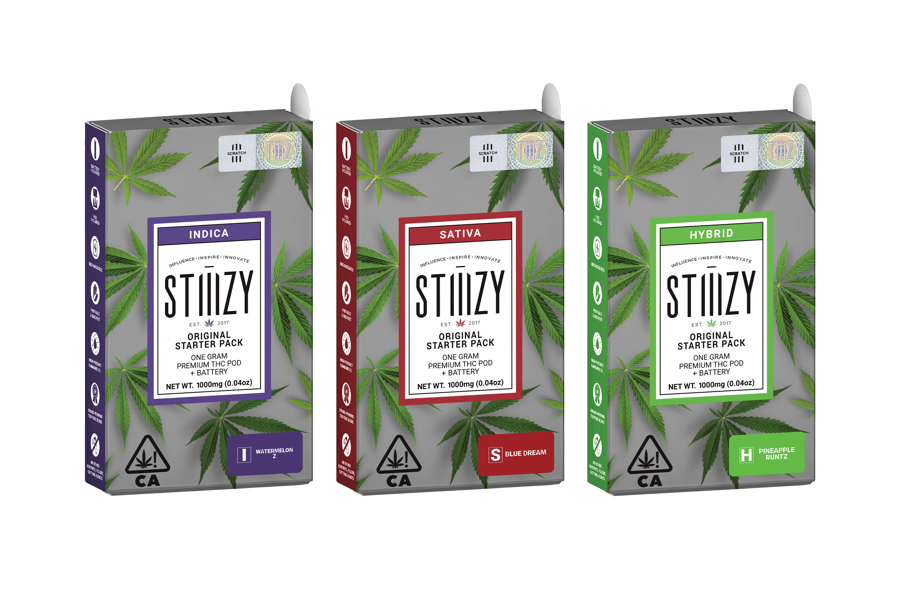 Pineapple Runtz - Starter Pack - STIIIZY - One Gram - $28.99 - Pods (STIIIZY + PlugPlay + PAX + Left Coast)