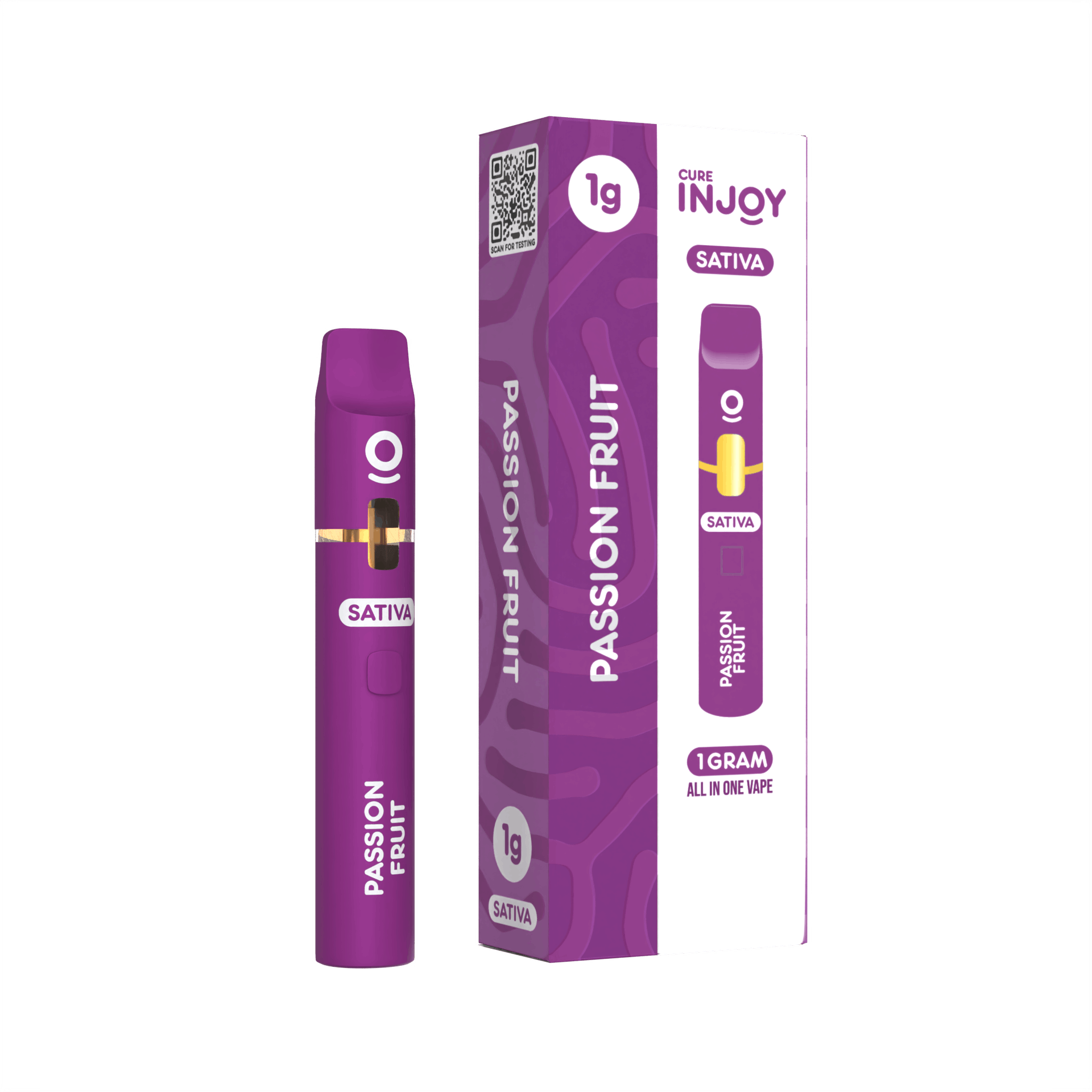 Passion Fruit - 1G All-In-One - Cure Injoy - Passion Fruit (S) - $22 - Cartridges