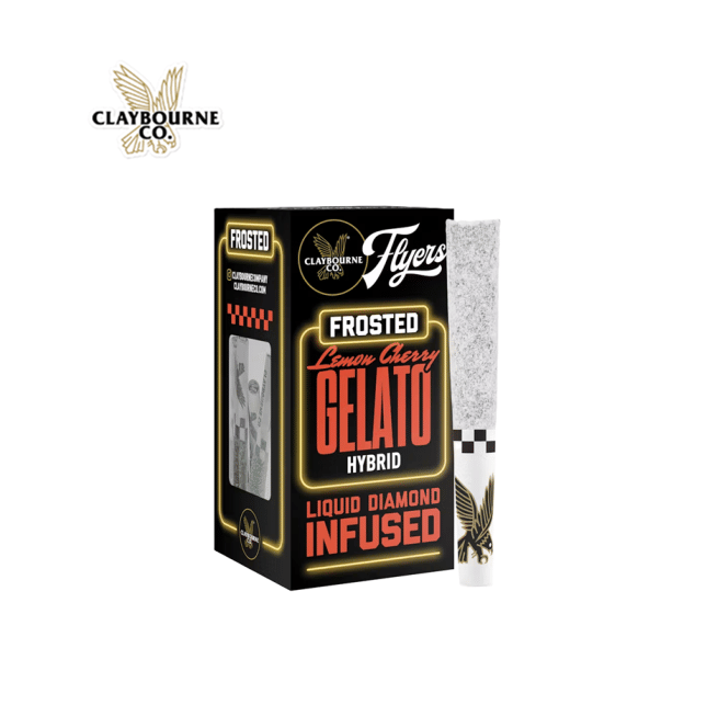Frosted Flyers Lemon Cherry Gelato 5 Pack - Claybourne Co. - 5 Pack - $40 - Pre-Rolls
