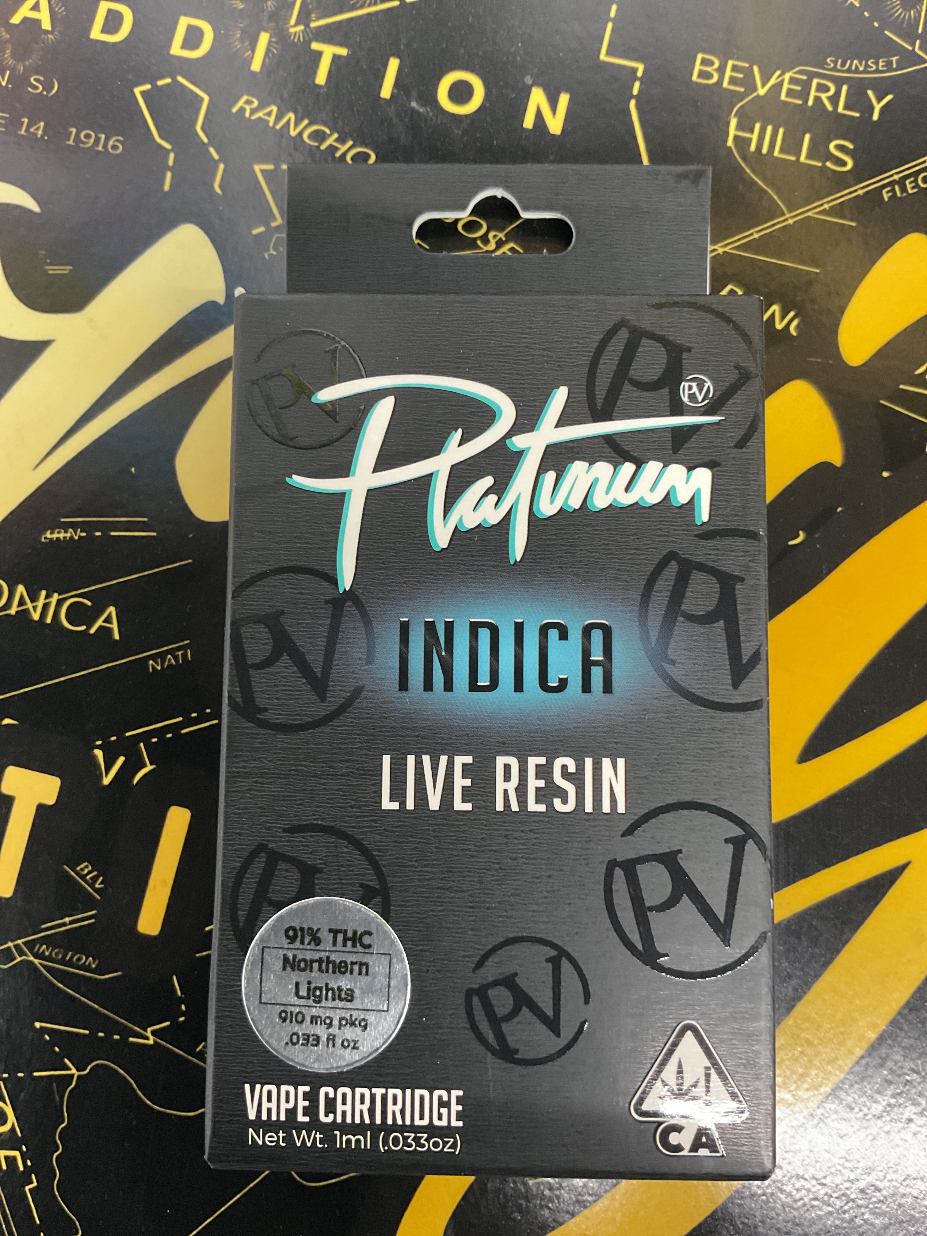 PLAT VAPE LIVE NORTHERN LIGHTS - Platinum Vape - PLAT VAPE LIVE NORTHERN LIGHTS - $25 - Cartridges