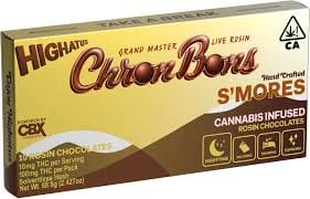 S'mores Chronbons (100MG) - Highatus By Cannabiotix -  - $20 - Edible