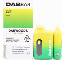 Citrus Burst 1G Liquid Diamond Dab Bar - Dabwoods -  - $30.60 - Cartridges