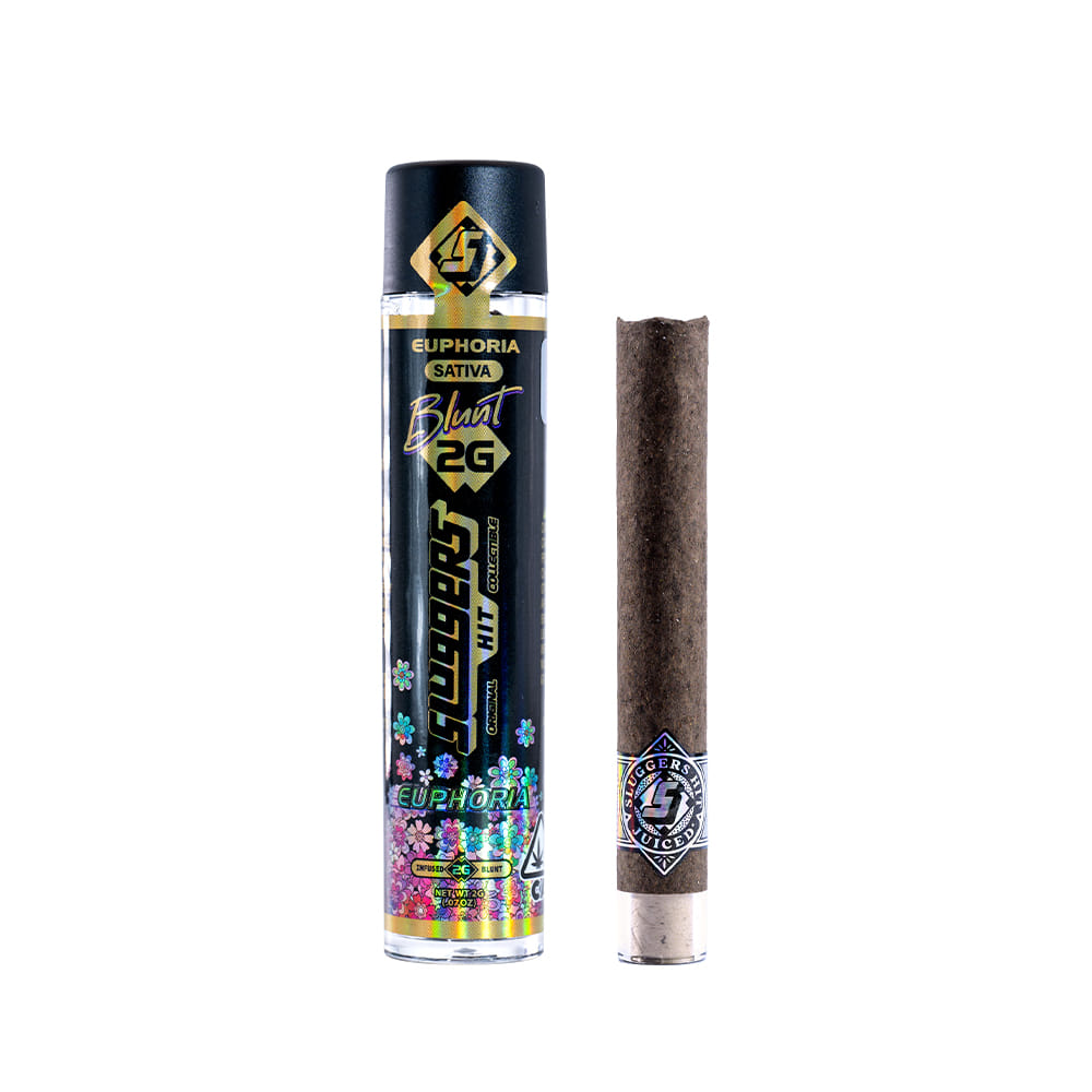 Sluggers - Euphoria Rosin and Diamond Infused Blunt 2g - Sluggers Hit - Sluggers - Euphoria Rosin and Diamond Infused Blunt 2g - $33 - Pre-Roll