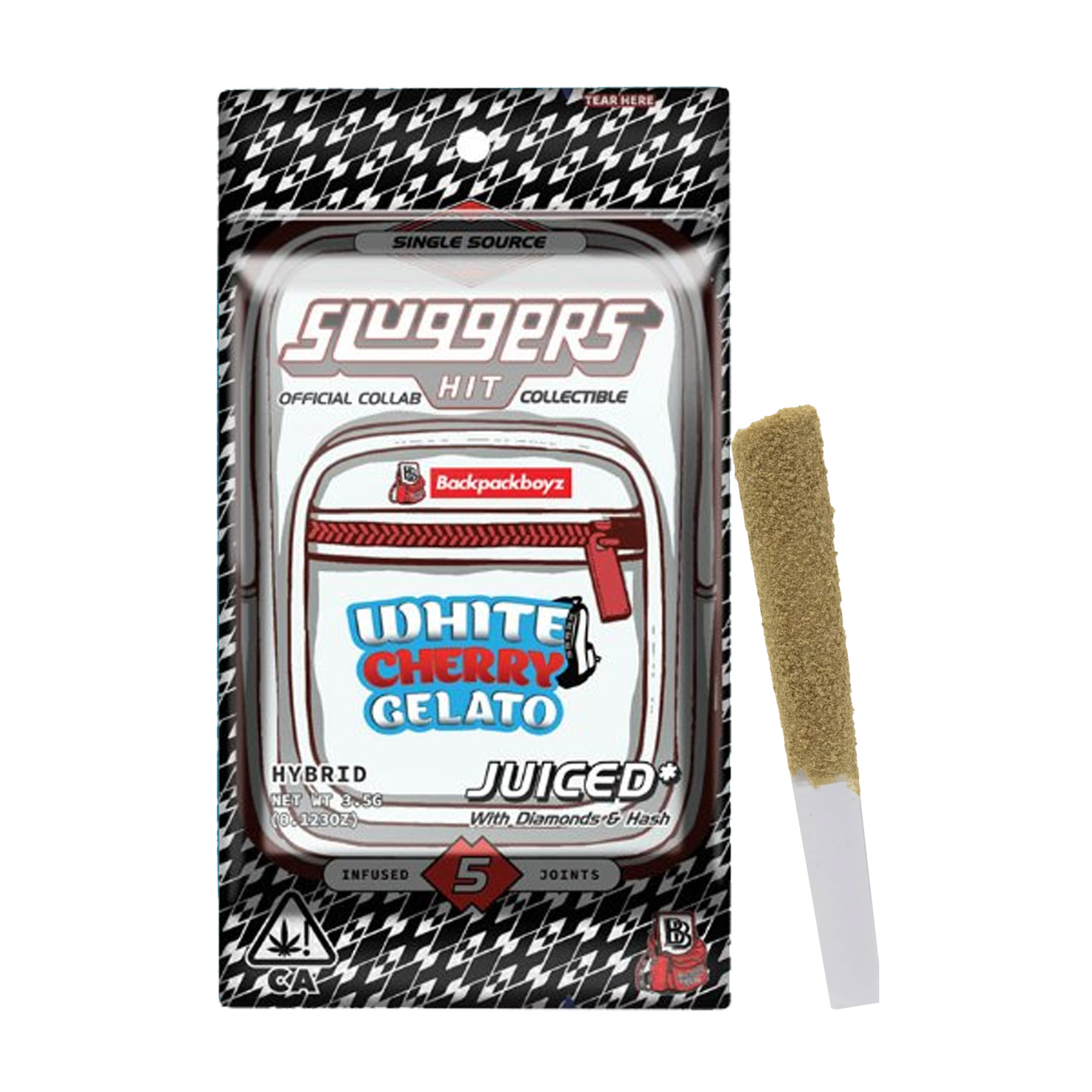 White Cherry Gelato (H) - 5pk Diamond Edition - Sluggers - White Cherry Gelato (H) - $35.15 - Pre-Rolls