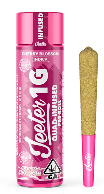 Cherry Blossom Jeeter Joint | Quad-Infused