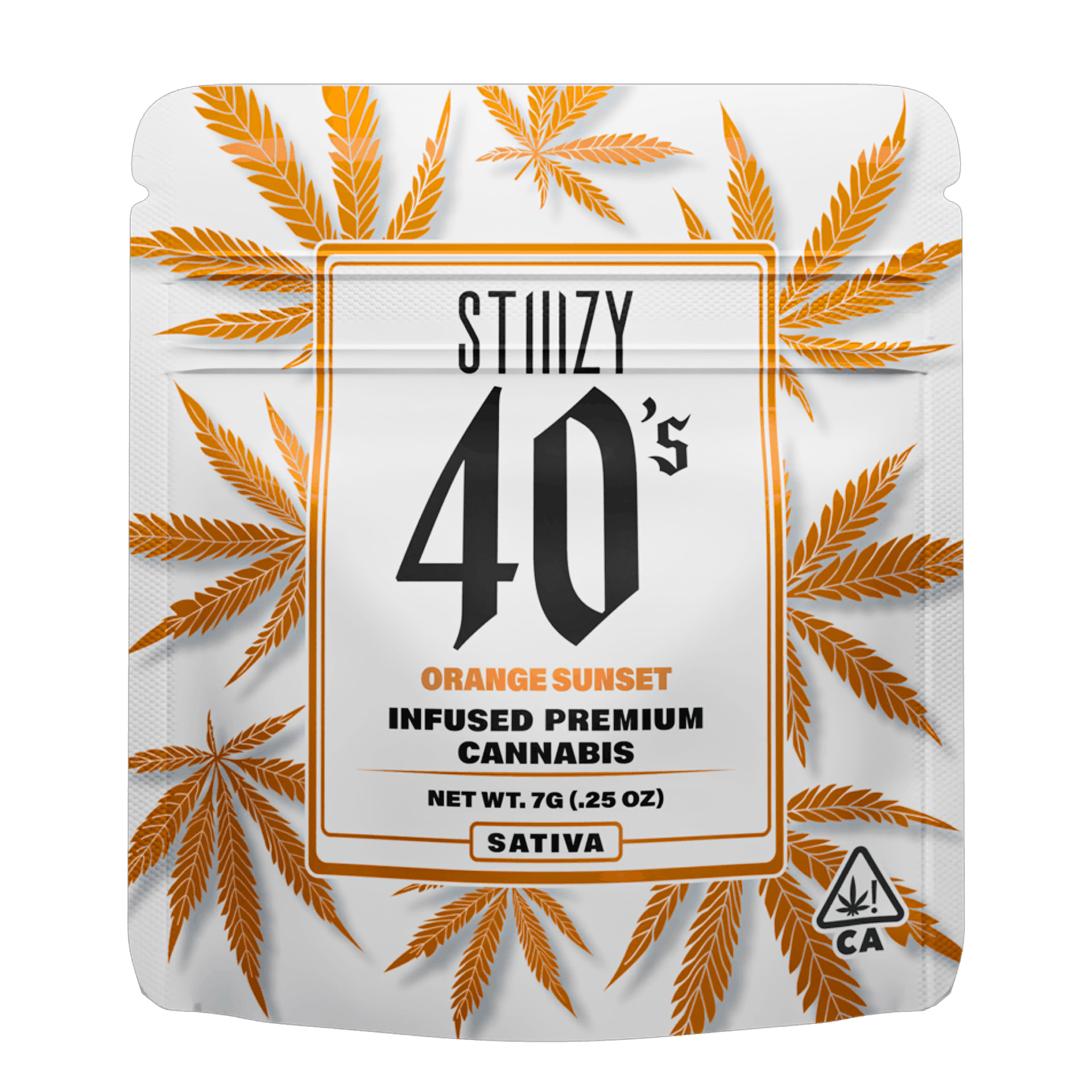 40's Orange Sunset 40.45% Infused - 7g *B2G1 EVERYDAY* - Stiiizy - Quarter - $32.95 - Flowers