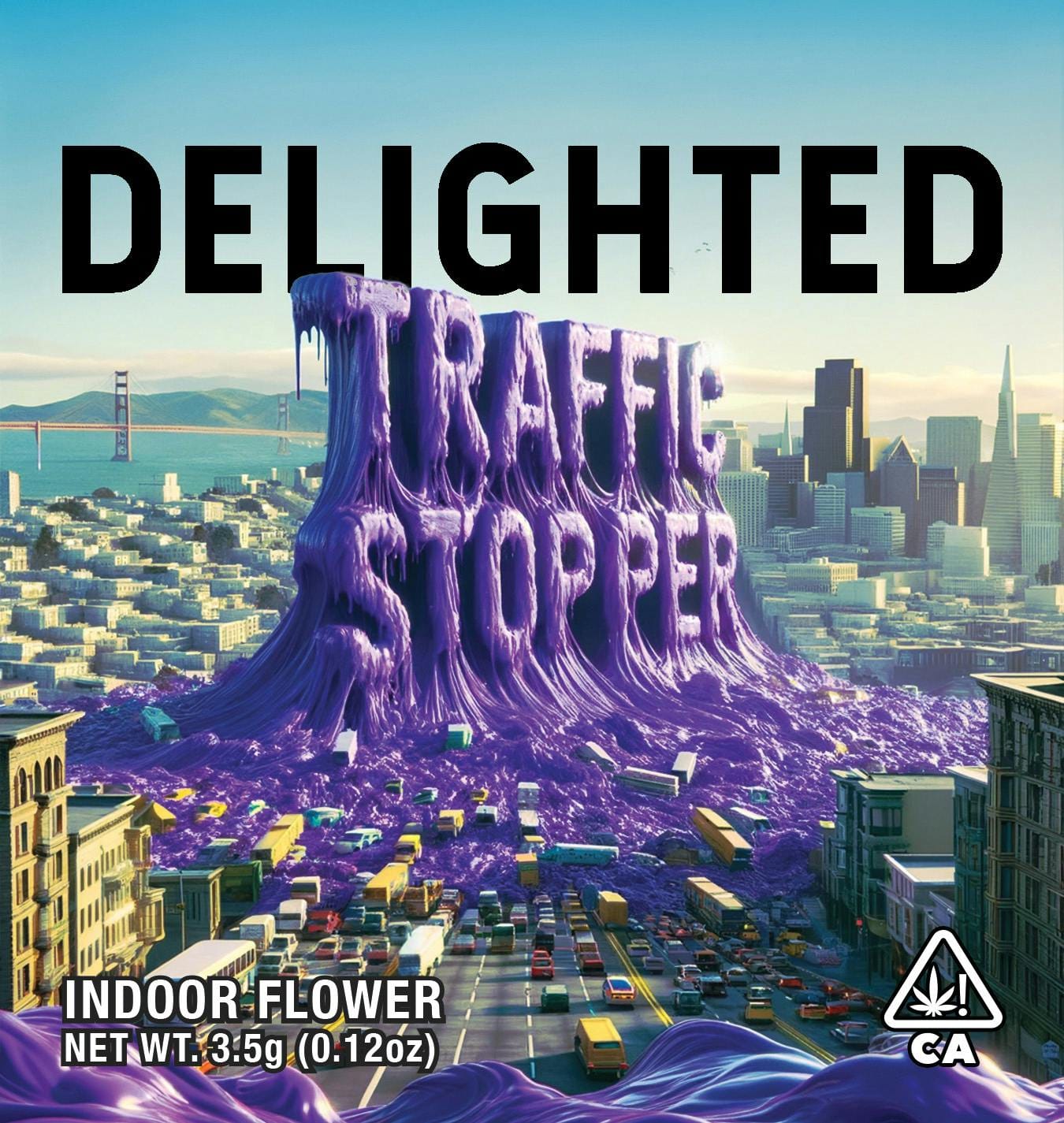 TRAFFIC STOPPER 3.5G - DELIGHTED -  - $25.80 - Flower