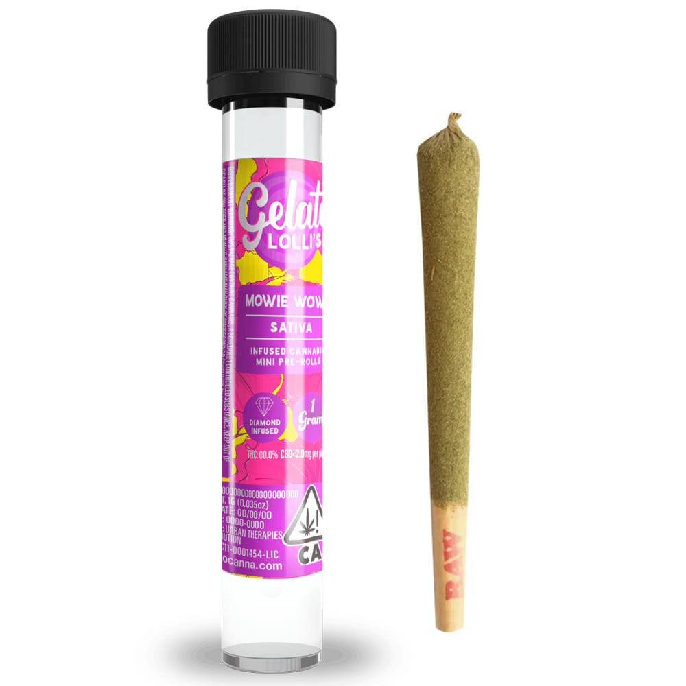 Mowie Wowie (S) Infused Preroll - 1.2g *B2G1 EVERYDAY* - Gelato Canna Co. - Mowie Wowie (S) - $10.99 - Pre-Rolls