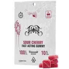 Sour Cherry Fast Acting Gummies (100Mg) (10Pk) - Heavy Hitters - null - $18 - Edible