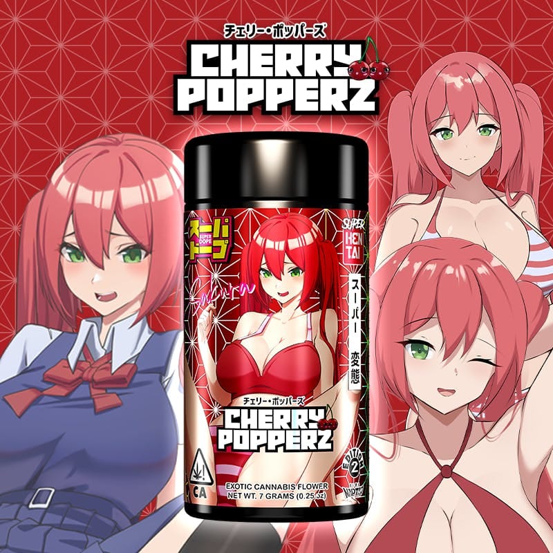 Cherry Popperz 26.93% - 7g - Super Dope - Quarter - $101.90 - Flowers