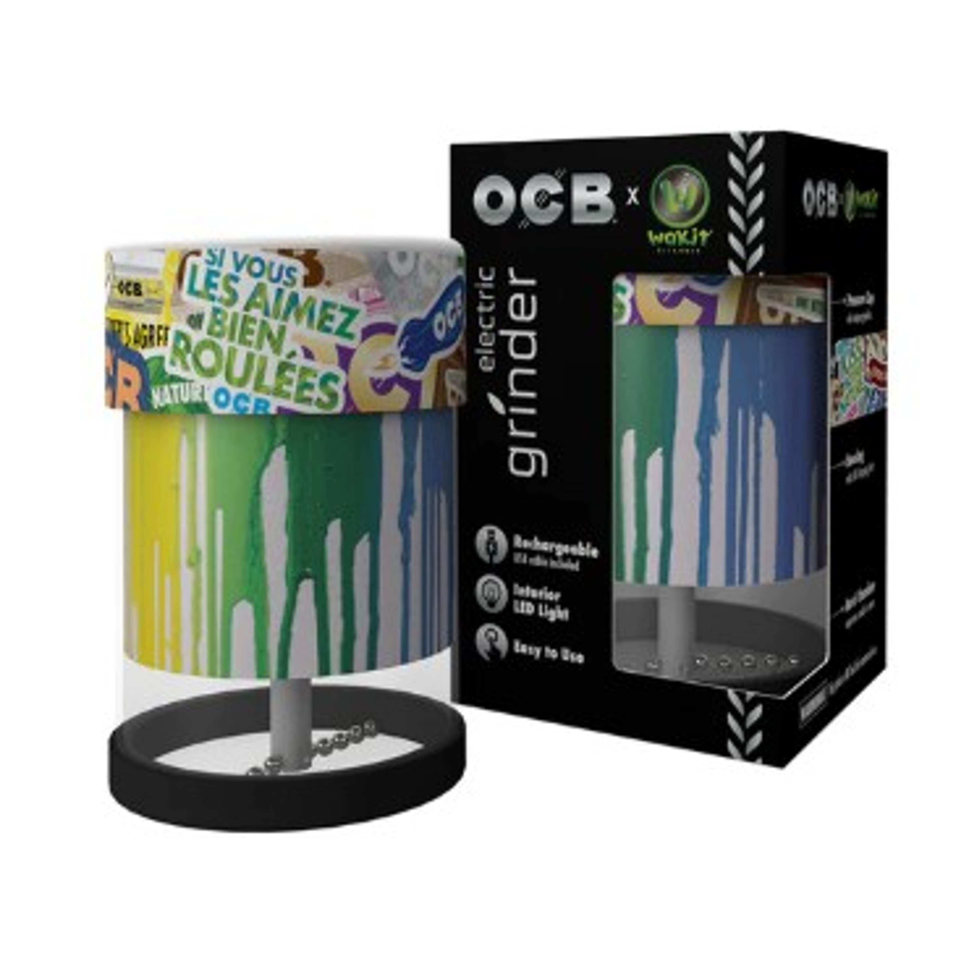 OCB - Wakit Electric Grinder (Rechargeable) - OCB - OCB - Wakit Electric Grinder (Rechargeable) - $50 - Accessory