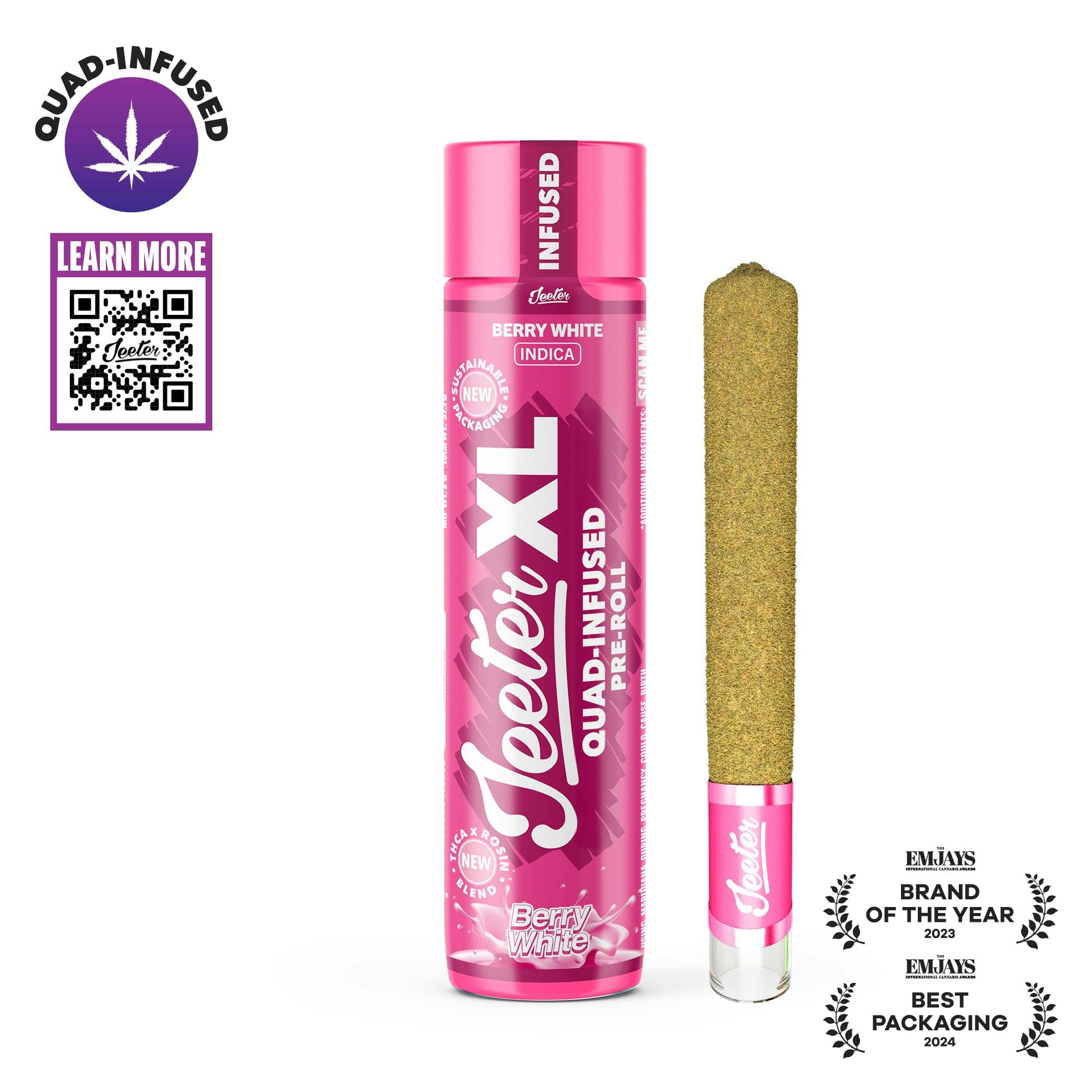 INFUSED JEETER- BERRY WHITE 2G XL - Jeeter -  - $42.50 - Flowers
