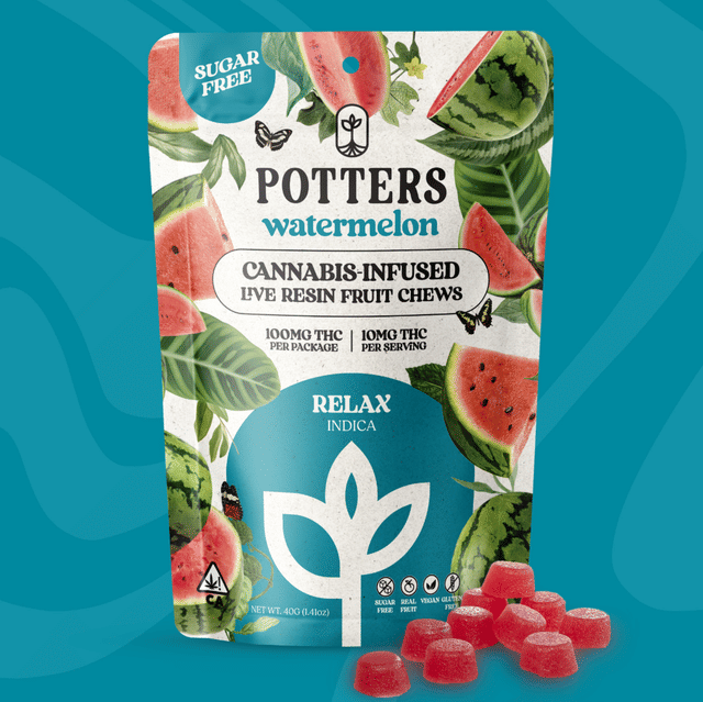 Potters: Watermelon -free Fruit Chews