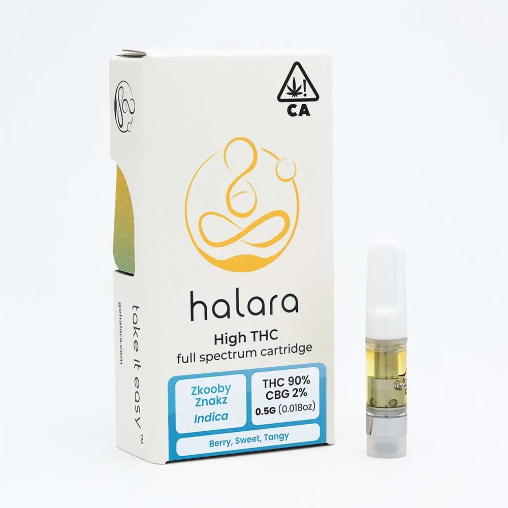 Zkooby Znakz High THC Cartridge - Halara - Gram - $24 - Cartridges
