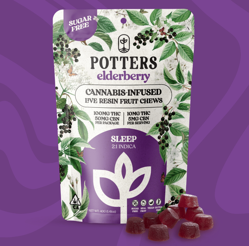 Potters — Sleep Elderberry -free Fruit Chews