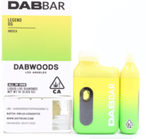 Legend OG 1G Liquid Diamond Dab Bar - Dabwoods -  - $30.60 - Cartridges