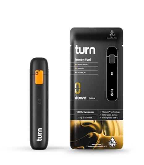 Lemon Fuel (I) Live Resin AIO - 1g - Turn - Lemon Fuel (I) - $38.60 - Cartridges