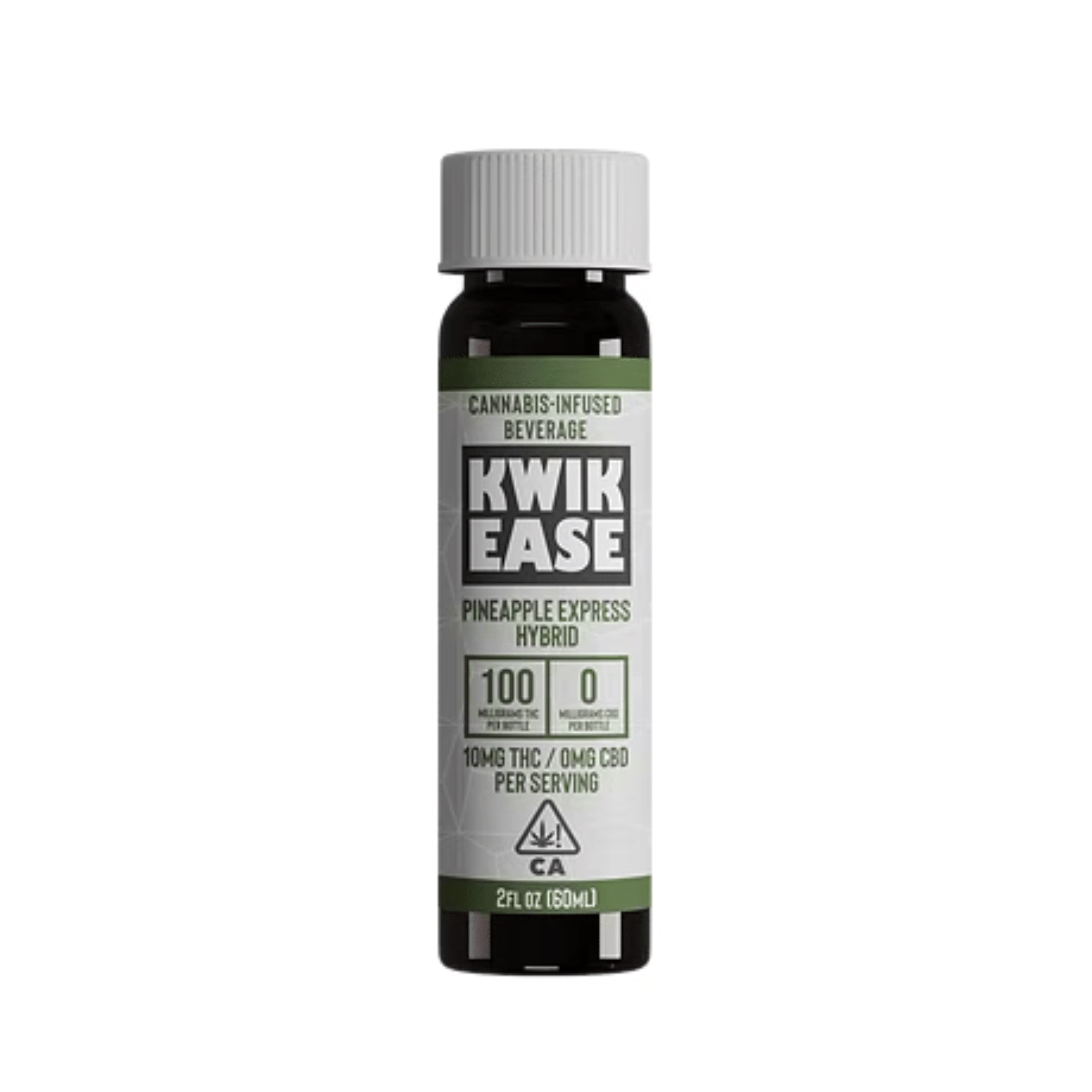 Kwik Ease | Pineapple Express Infused Beverage Shot 2 fl oz - 100mg - Manzanita Naturals - - $12 - Beverages/Drinks