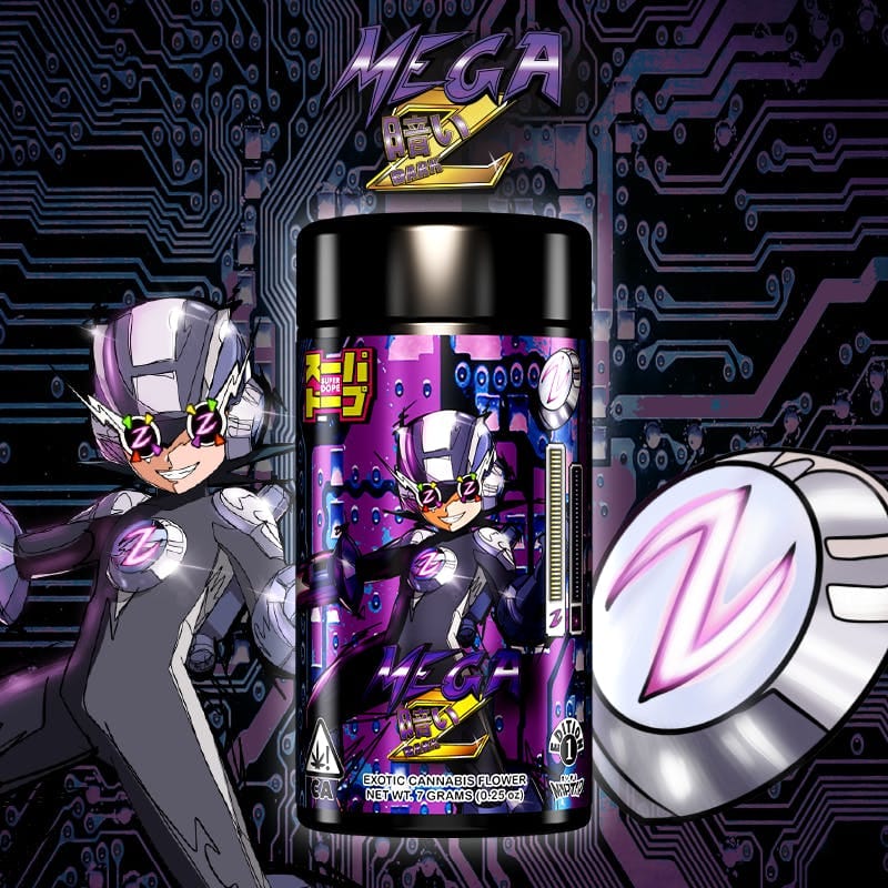Mega Z Dark 25.65% - 7G - Super Dope - Mega Z Dark (I) - $110 - Flower